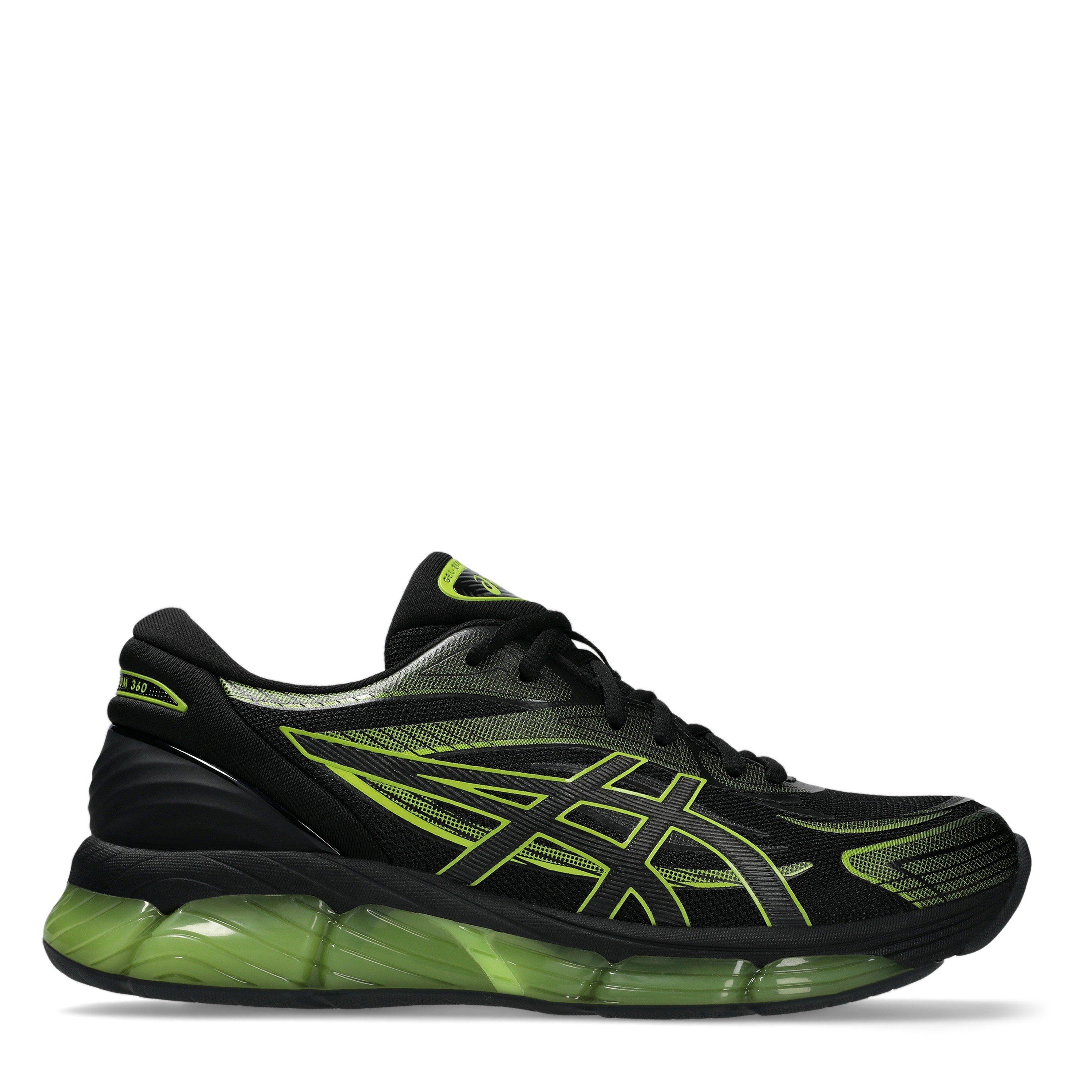 Black/Grn Apple - Asics - Men's Gel Quantum 8 Gel Technology Engineered Mesh Runners - 1