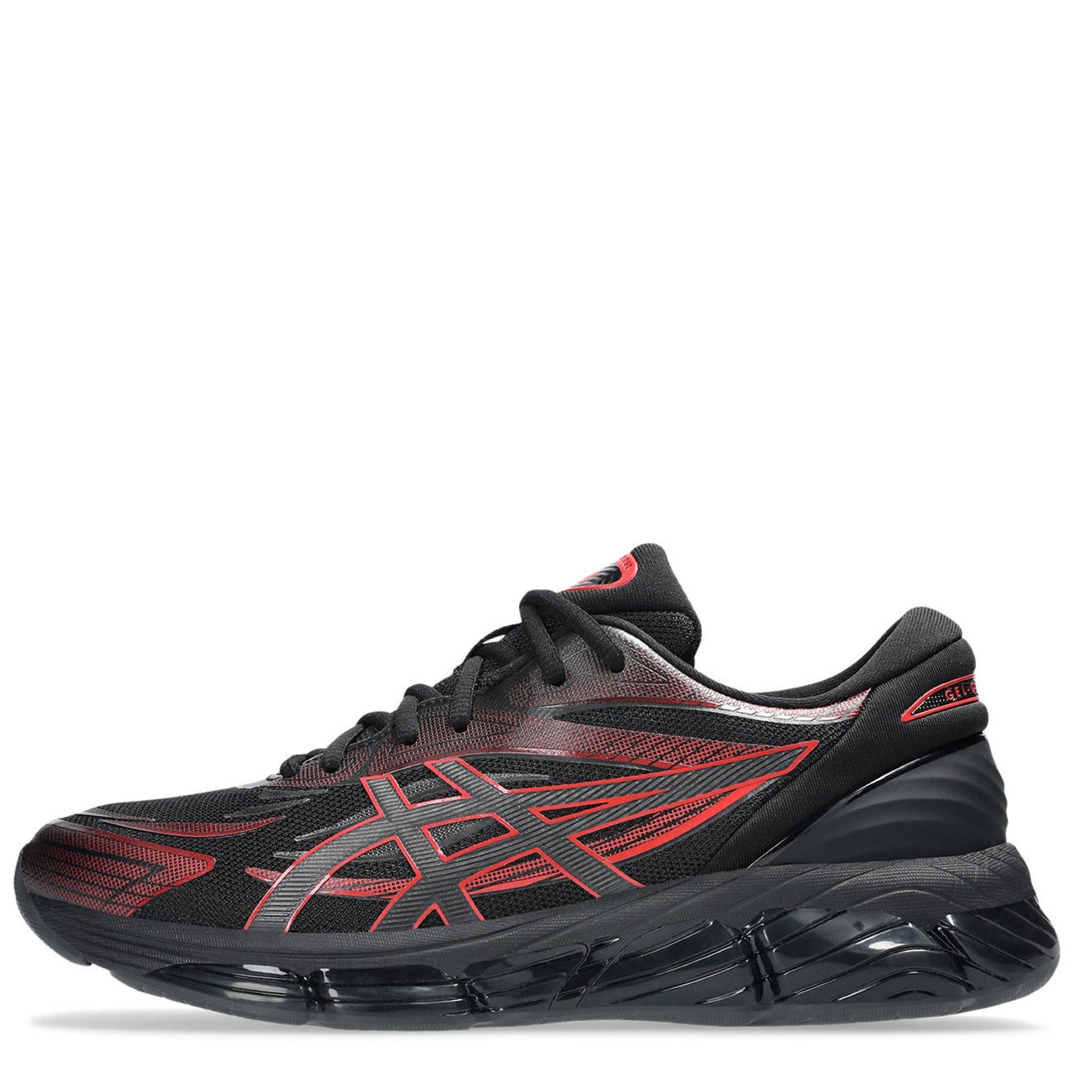 Black/Red - Asics - Men's Gel Quantum 8 Gel Technology Engineered Mesh Runners - 2