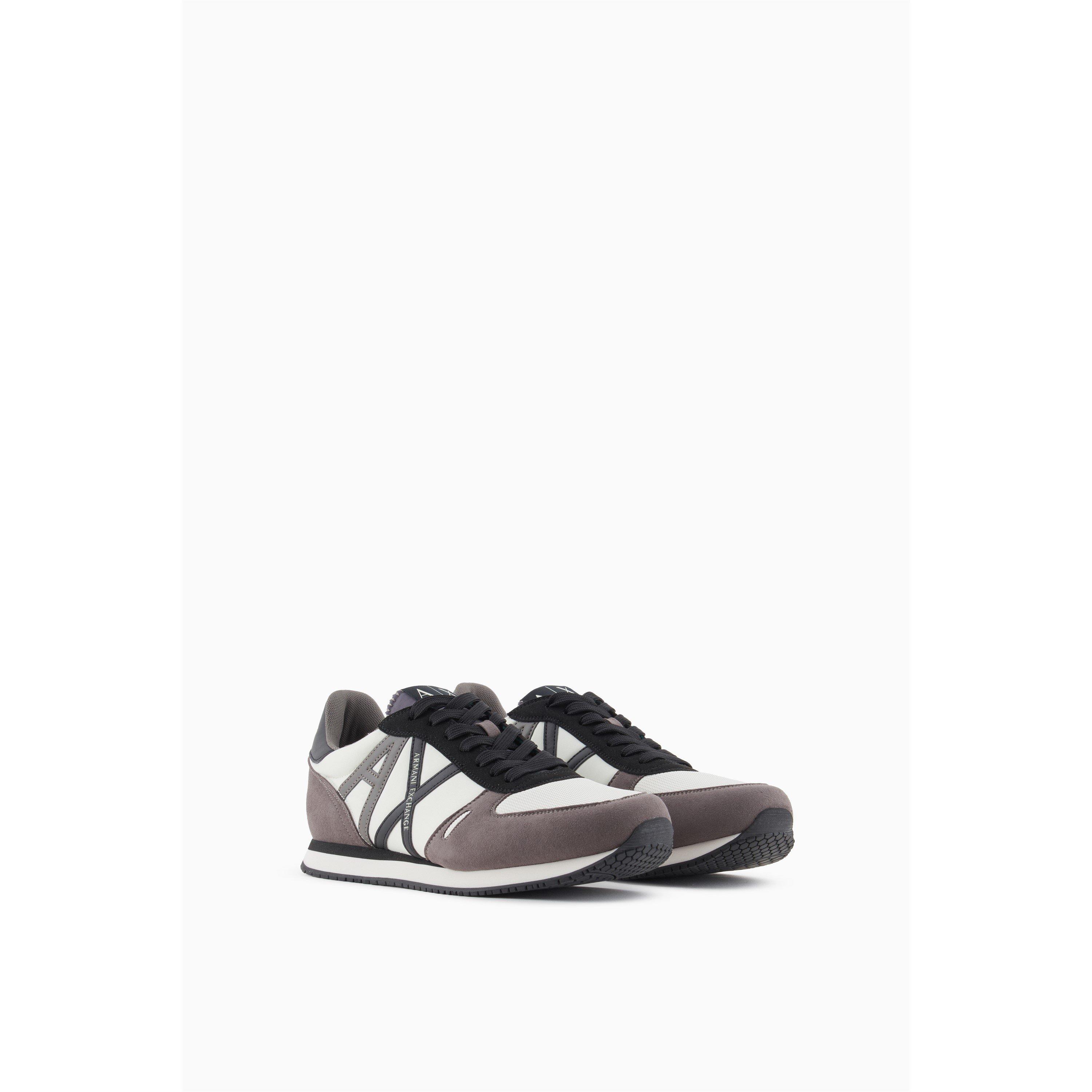 Armani Exchange Men's Retro Runners - Grey R610 - 6 (40)