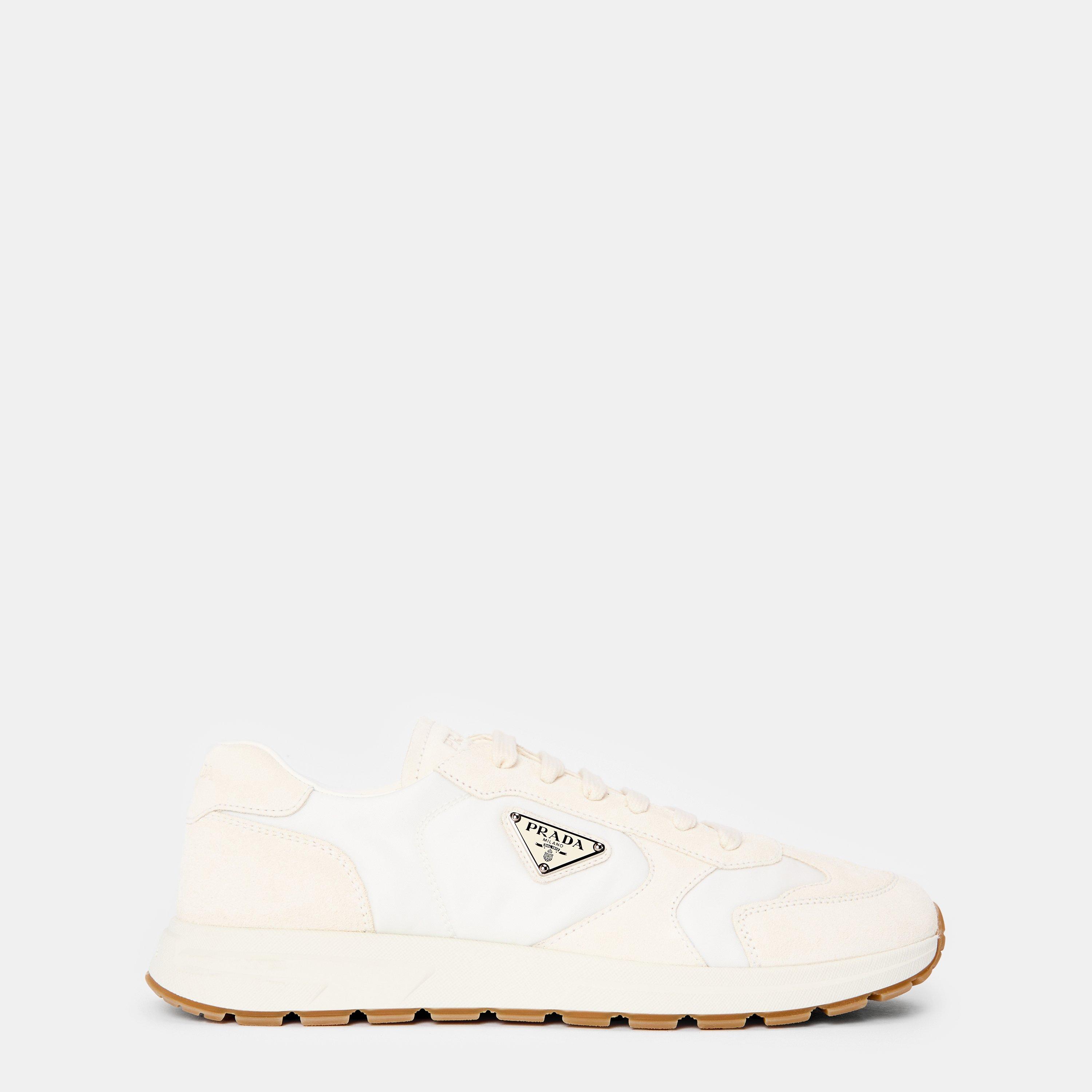 Prada Men's Runners - Ivory - Size 9 (43)