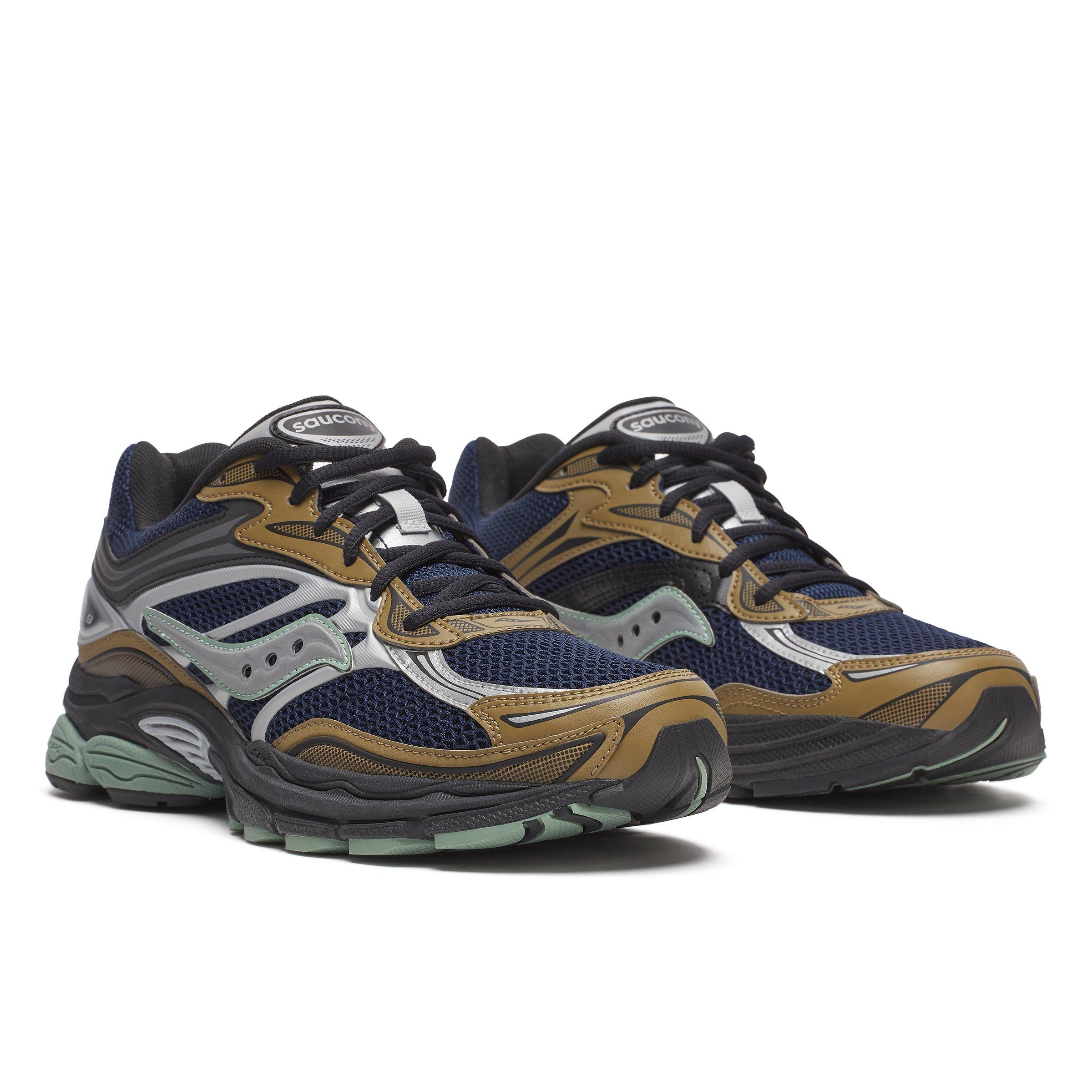 Brown/Navy - Saucony - Men's Progrid Omni Athletic Runners - 2