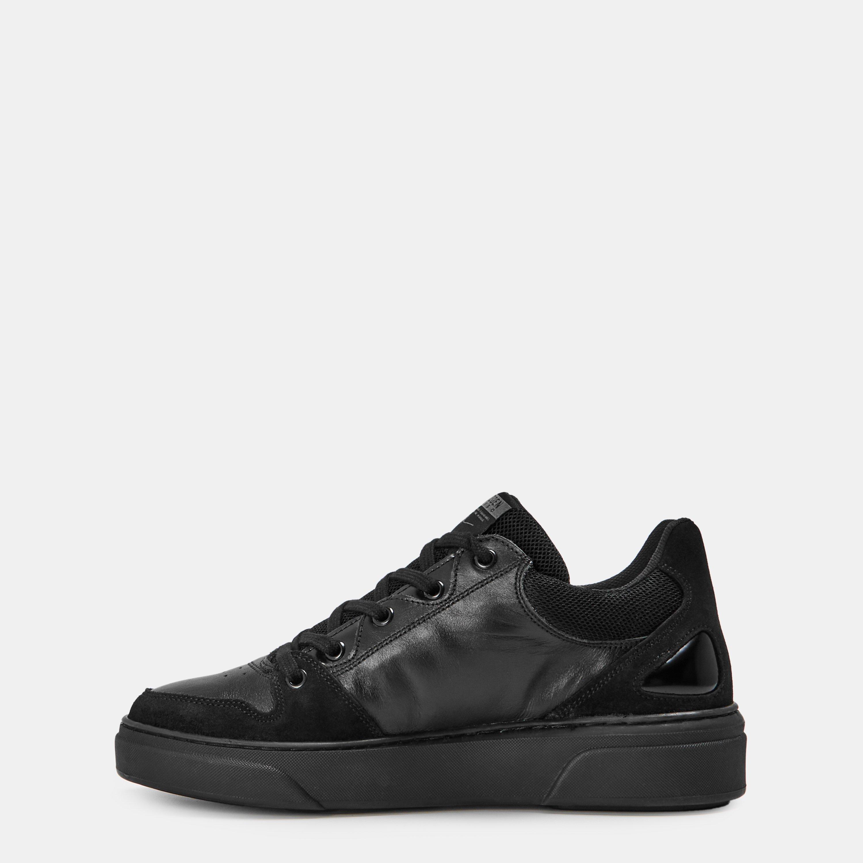 Black/Black - Steve Madden - Men's Kingpin Low-Top Trainers - 2