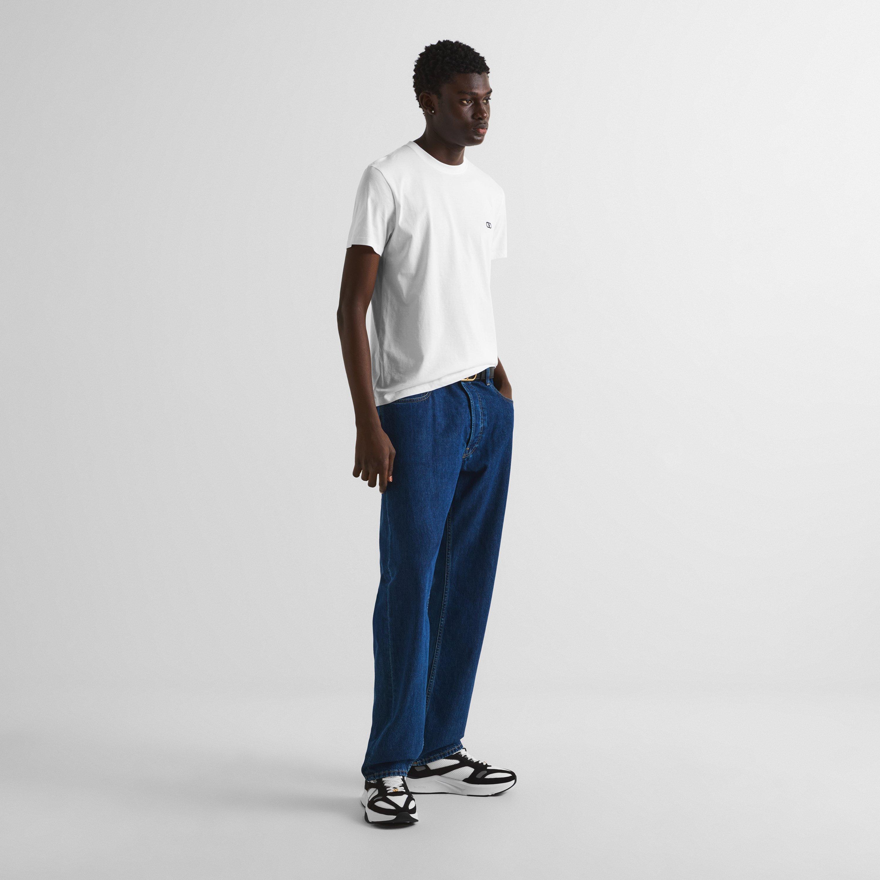 Wht/Blk/Gry - Valentino Garavani - Men's Demivee Runners - 6