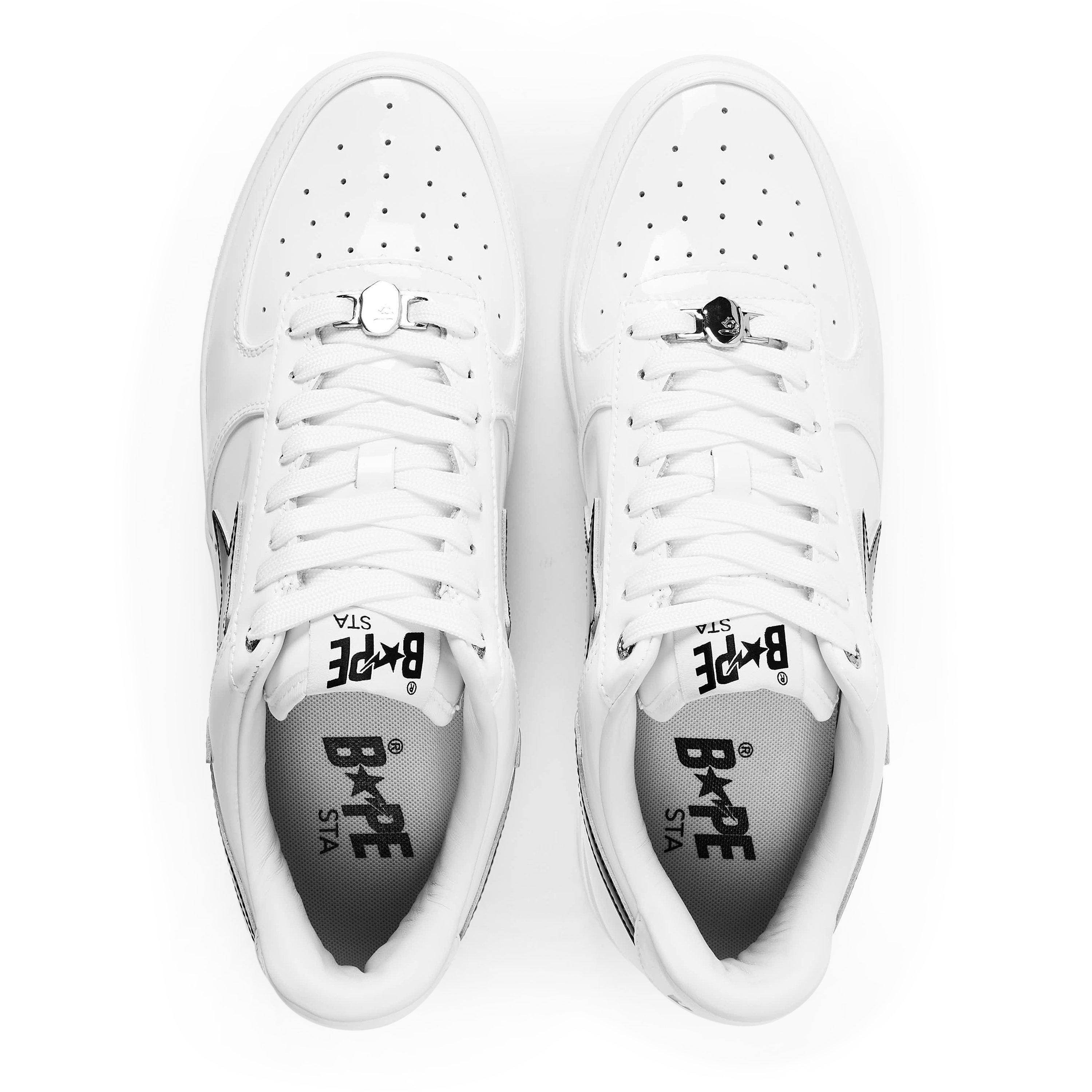 White - A Bathing Ape - Men's Low-Top Trainers - 4