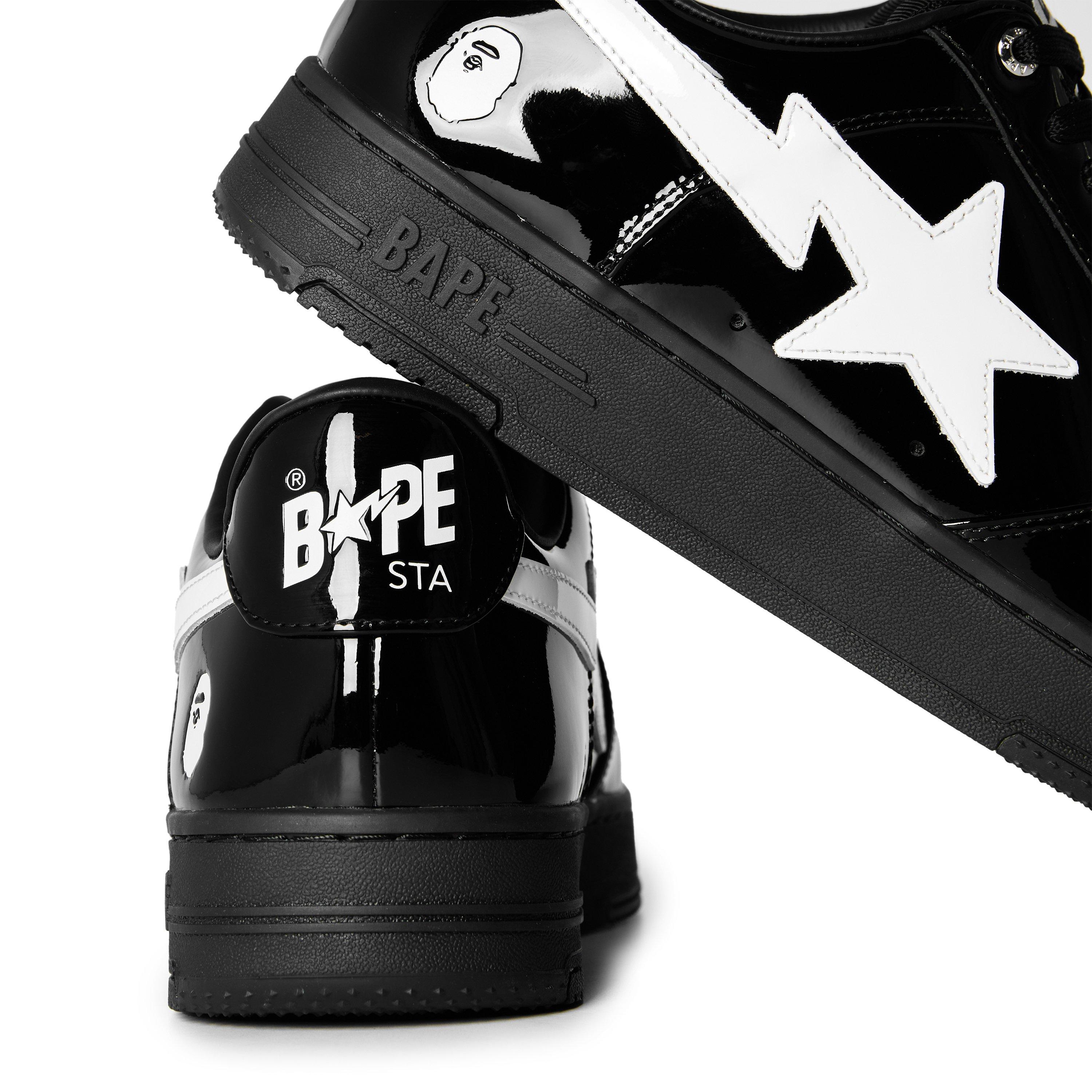 Black - A Bathing Ape - Men's Low-Top Trainers - 4