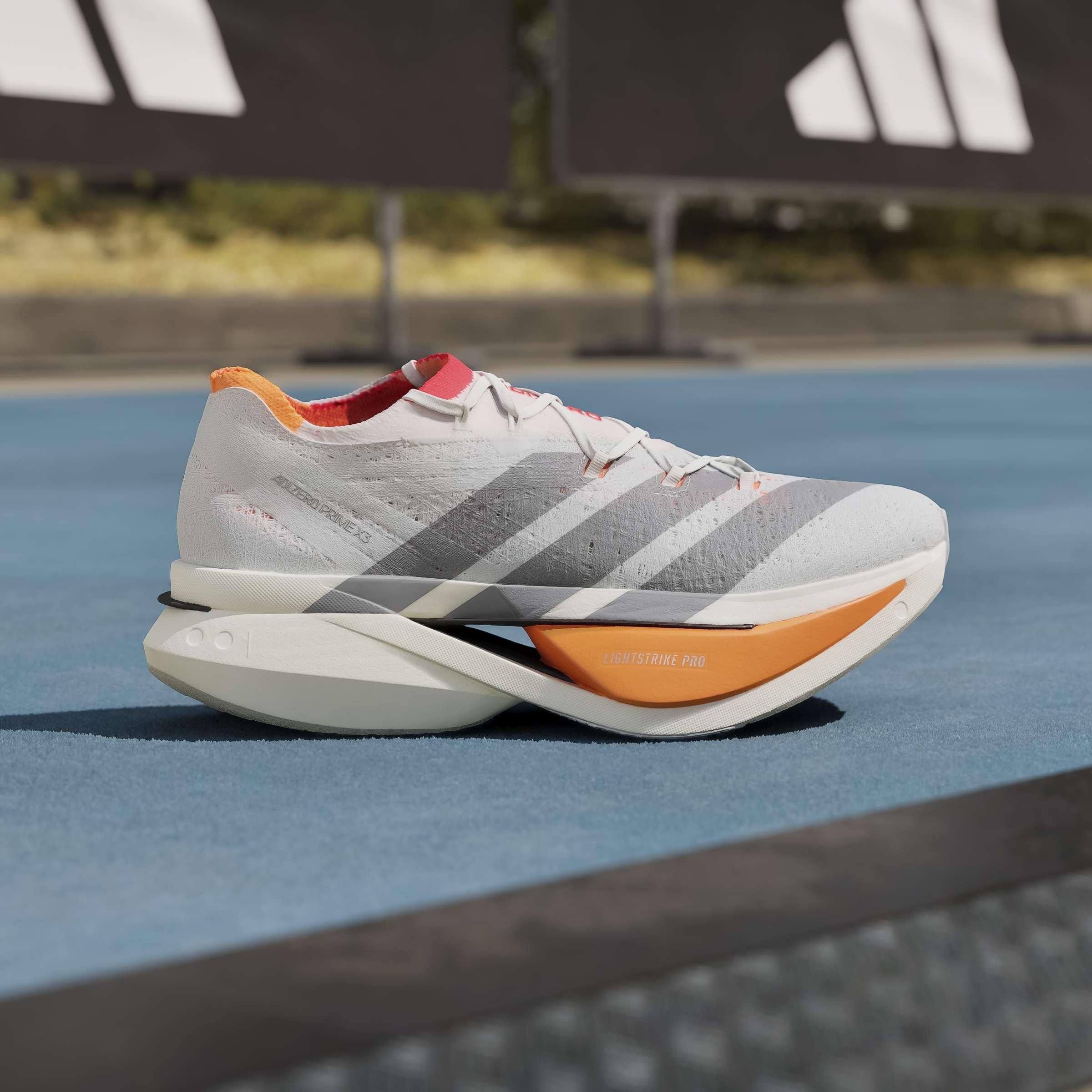 branco ftwr - adidas - adidas Adizero Prime X3 Strung Shoes - 10