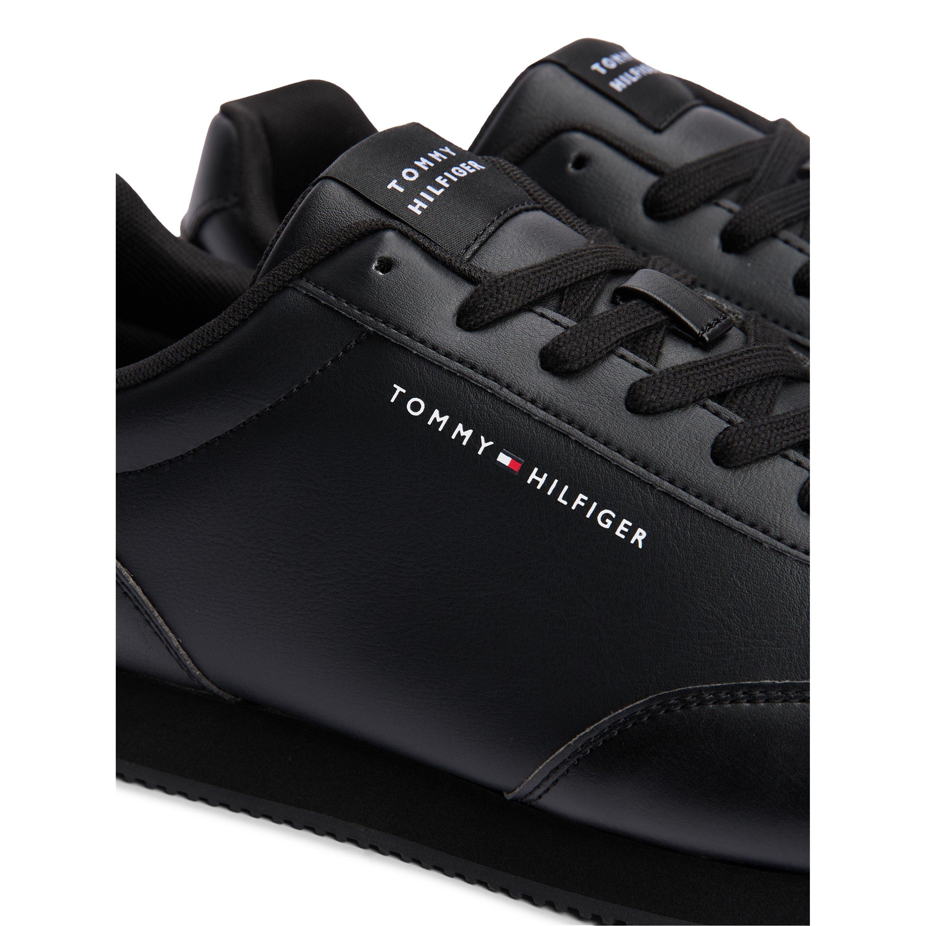 Black - Tommy Hilfiger - Men's Flag Runners - 4