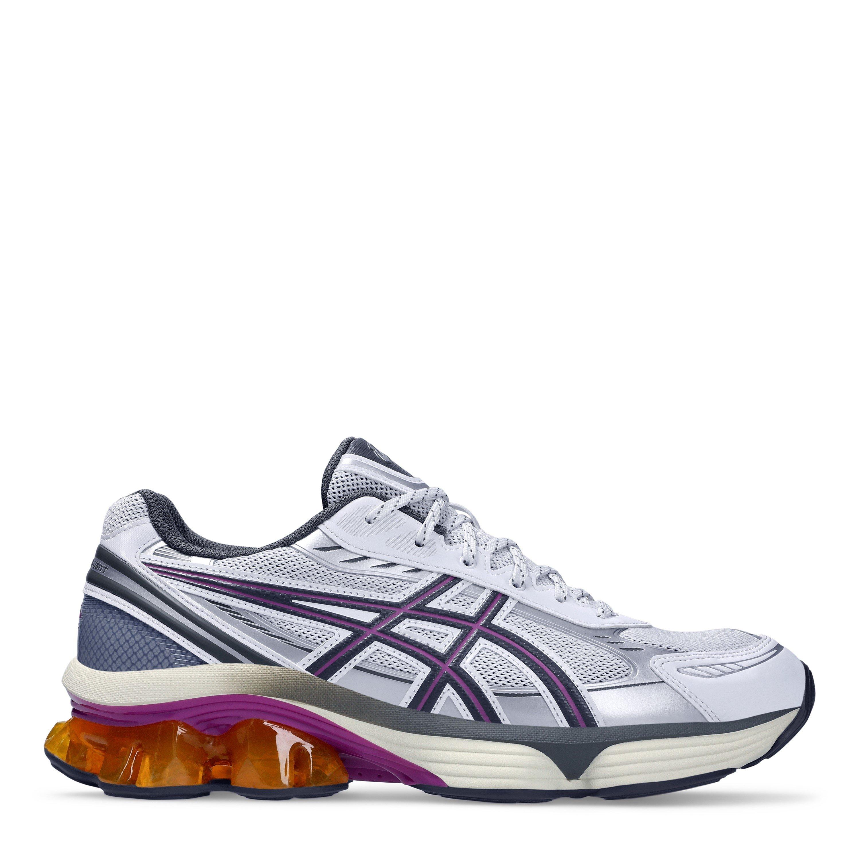 WHT/TRUFFLE GRY - Asics - GEL-Kinetic Fluent Sportstyle Trainers - 1