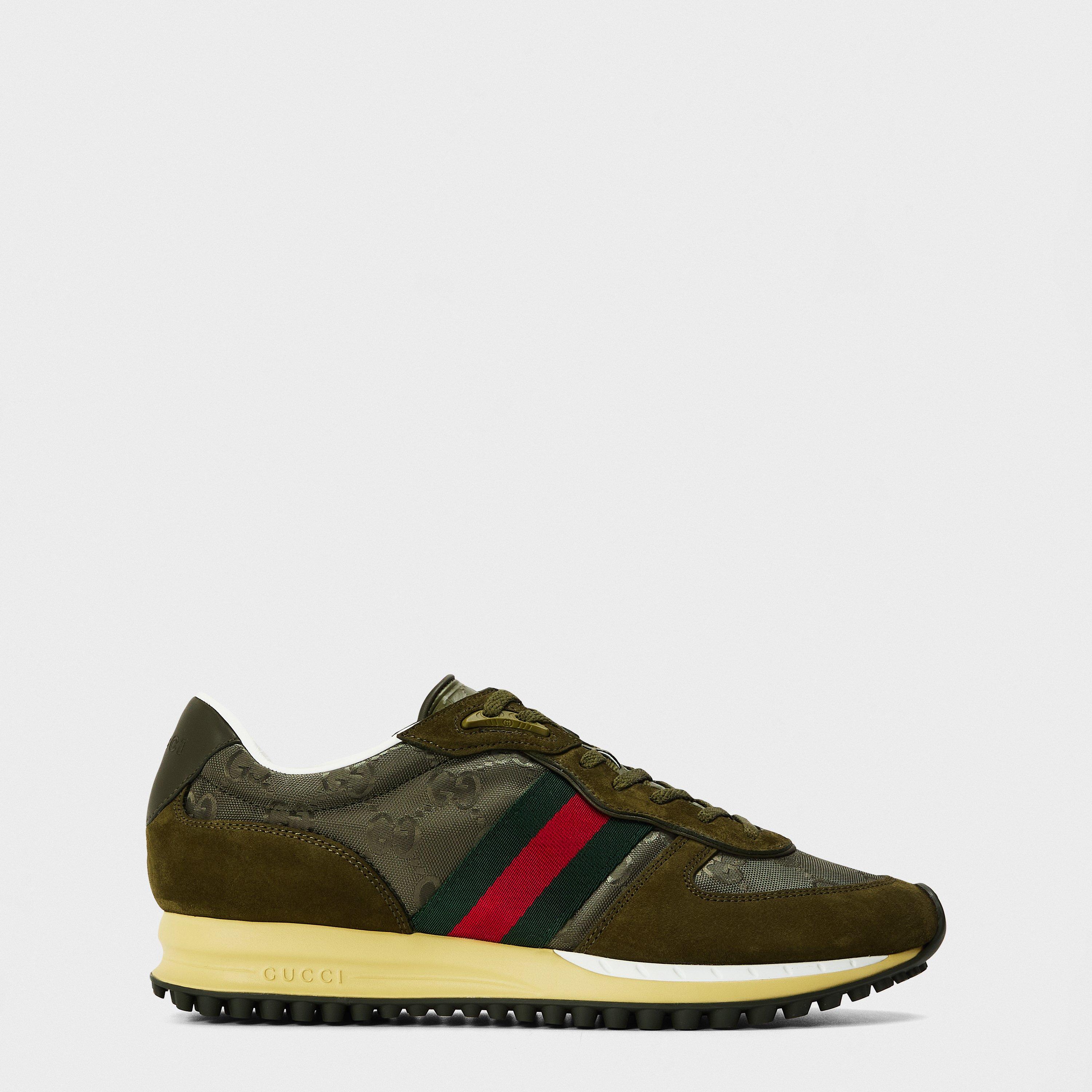 Gucci Men's Runners - Khaki - Size 11 (45)