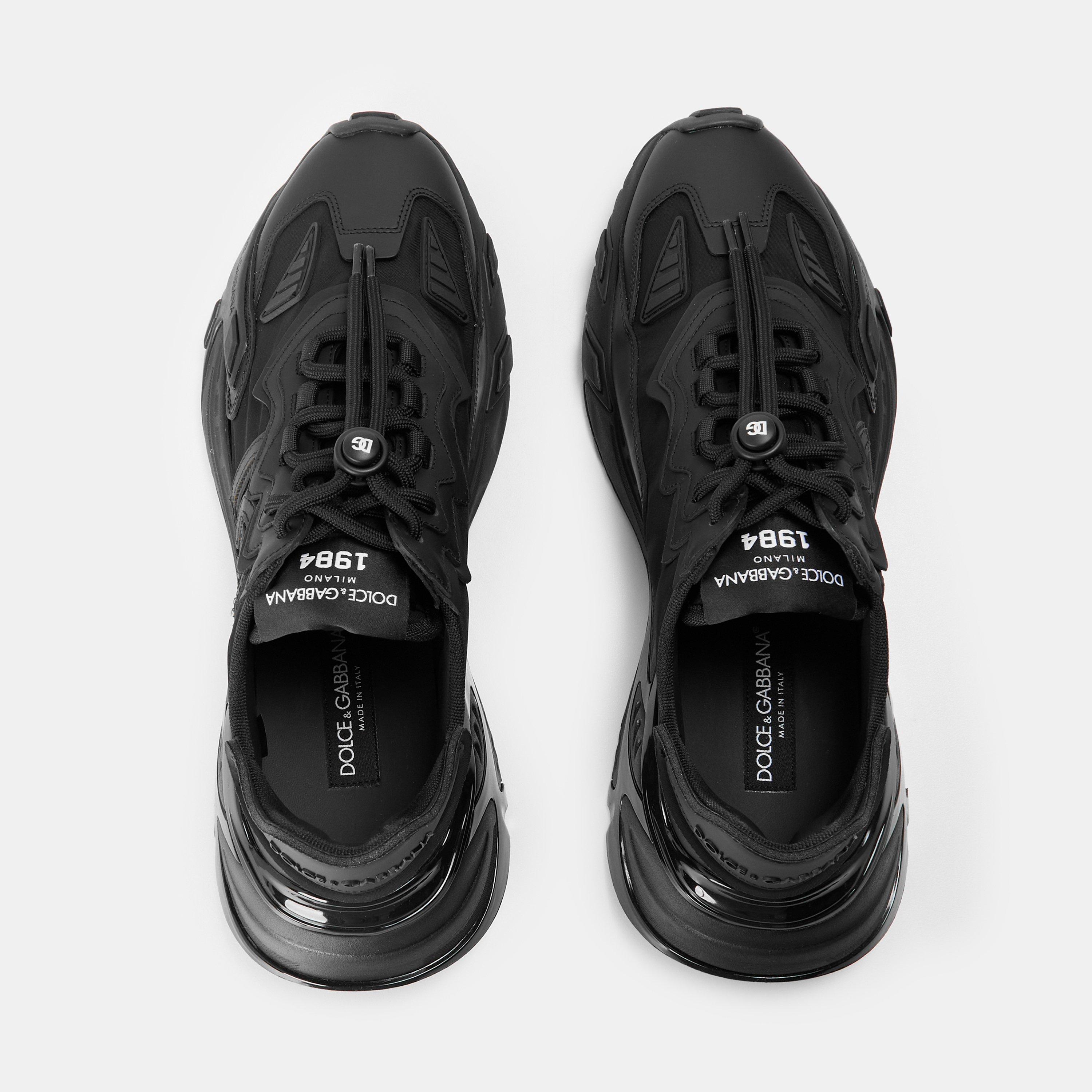 Black/Black - Dolce and Gabbana - Day Faster Sneakers - 5