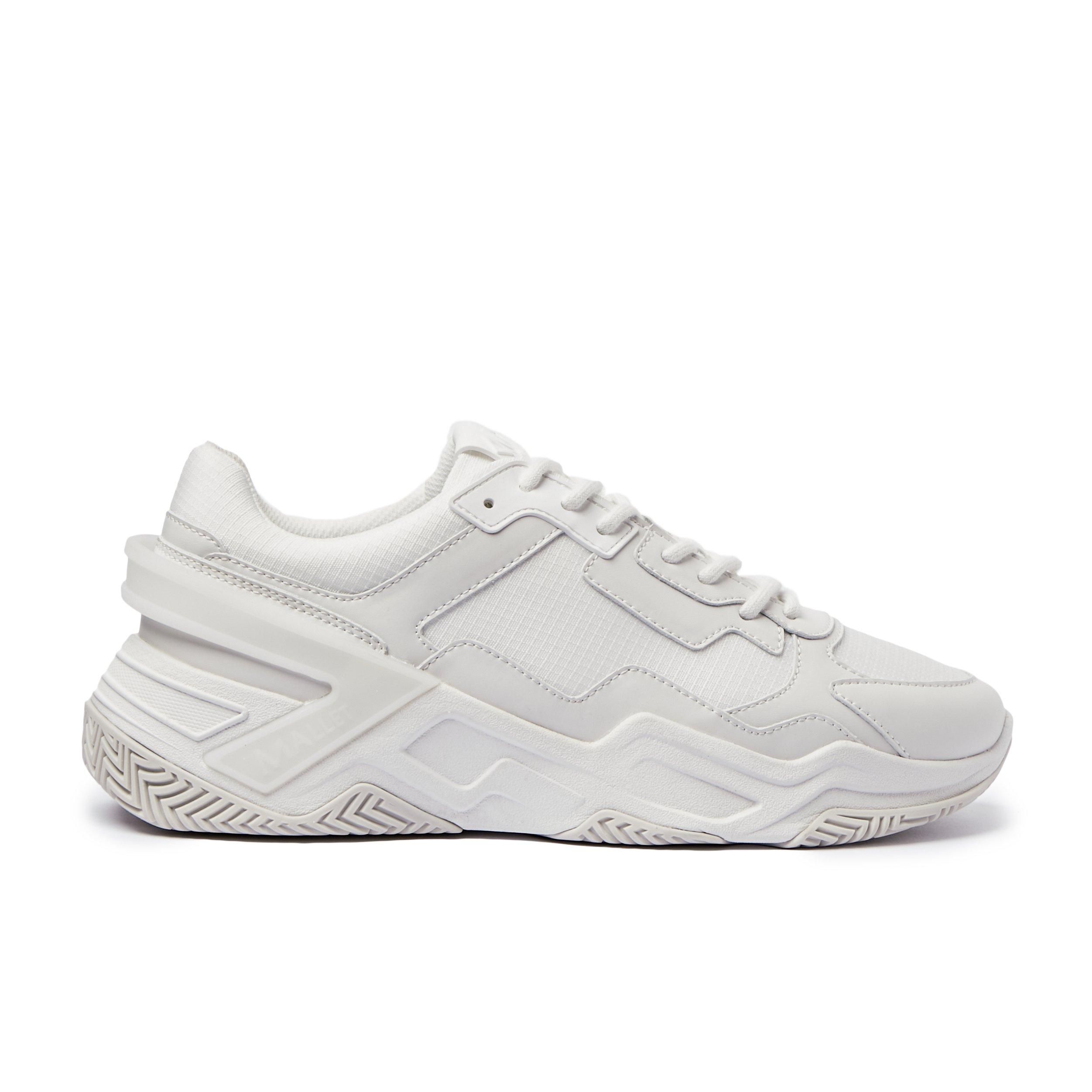 Mallet Men's Union Chunky Trainers - Triple White - 10 (44)