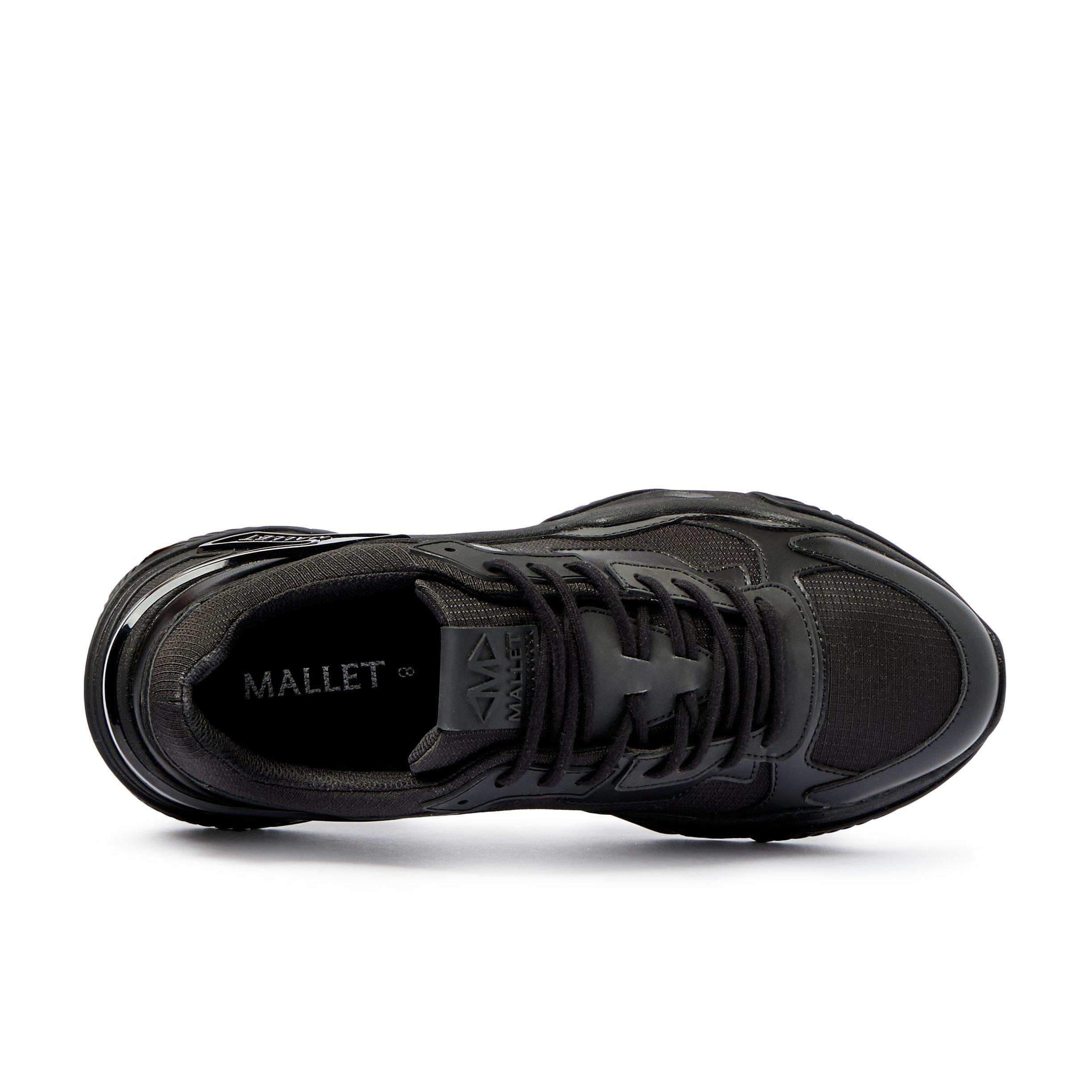 Triple Black - Mallet - Men's Union Chunky Trainers - 5