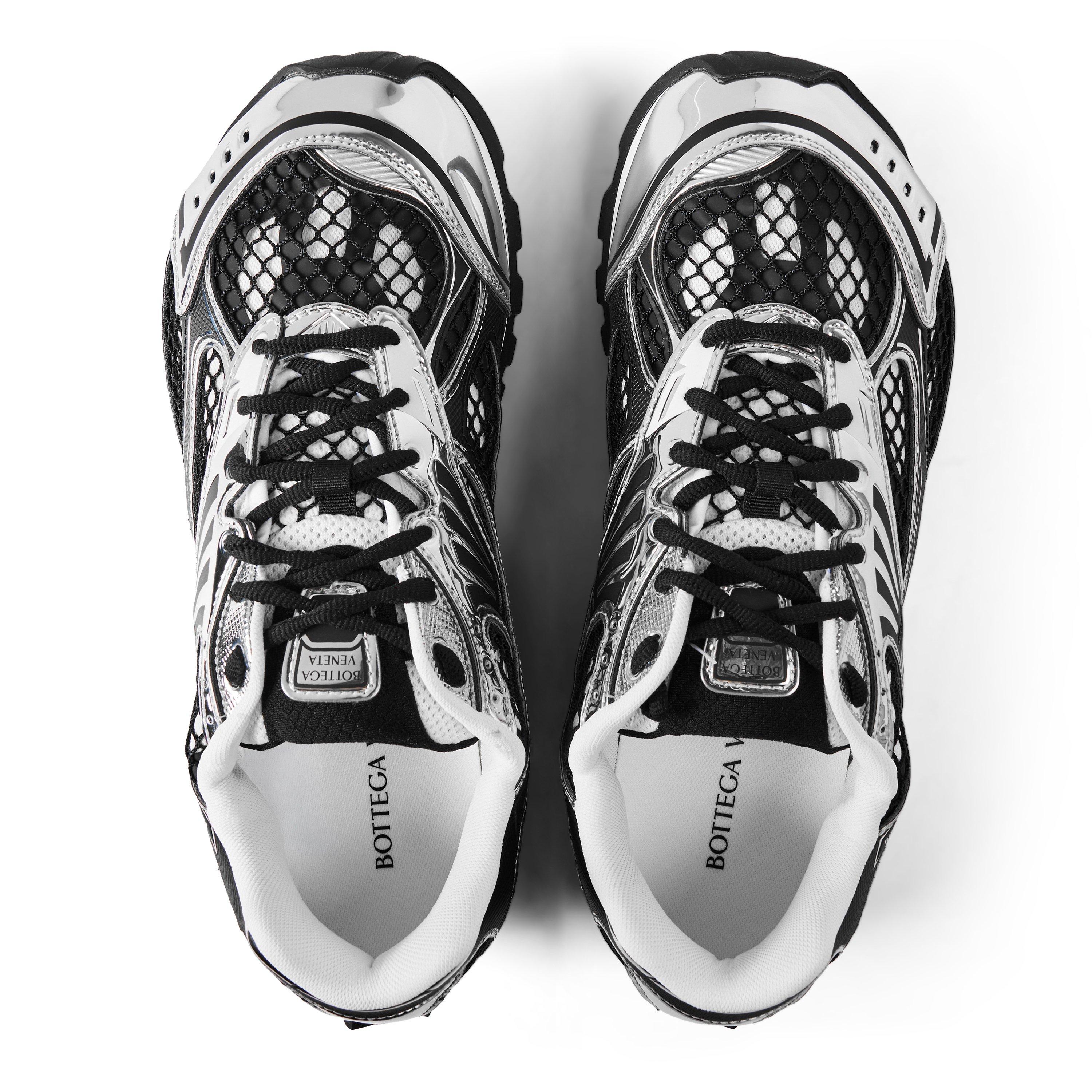 Black/Silver - Bottega Veneta - Mens Orbit Sneaker - 4