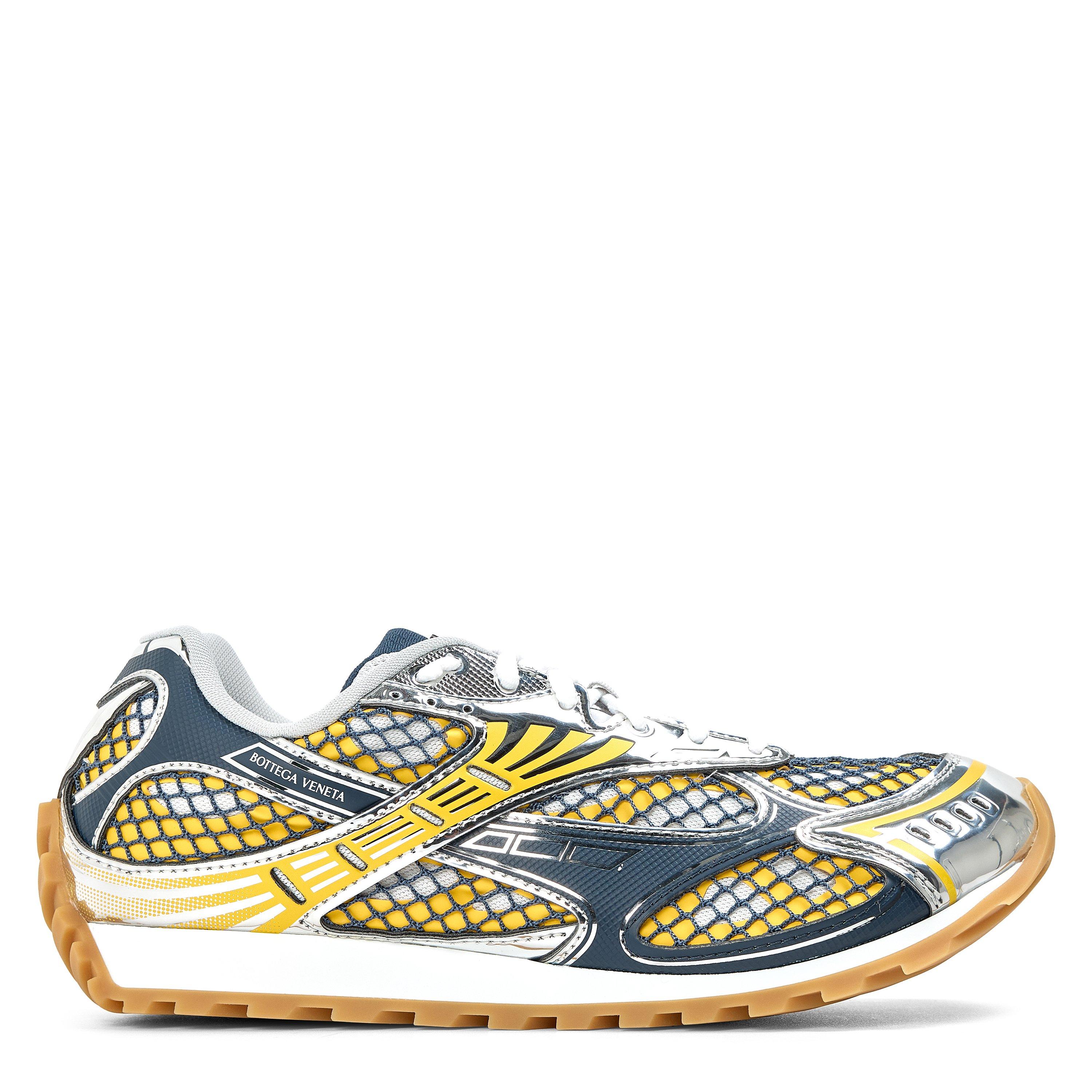 Bottega Veneta Mens Orbit Sneaker - Taxi/Denim - Size 9 (43)
