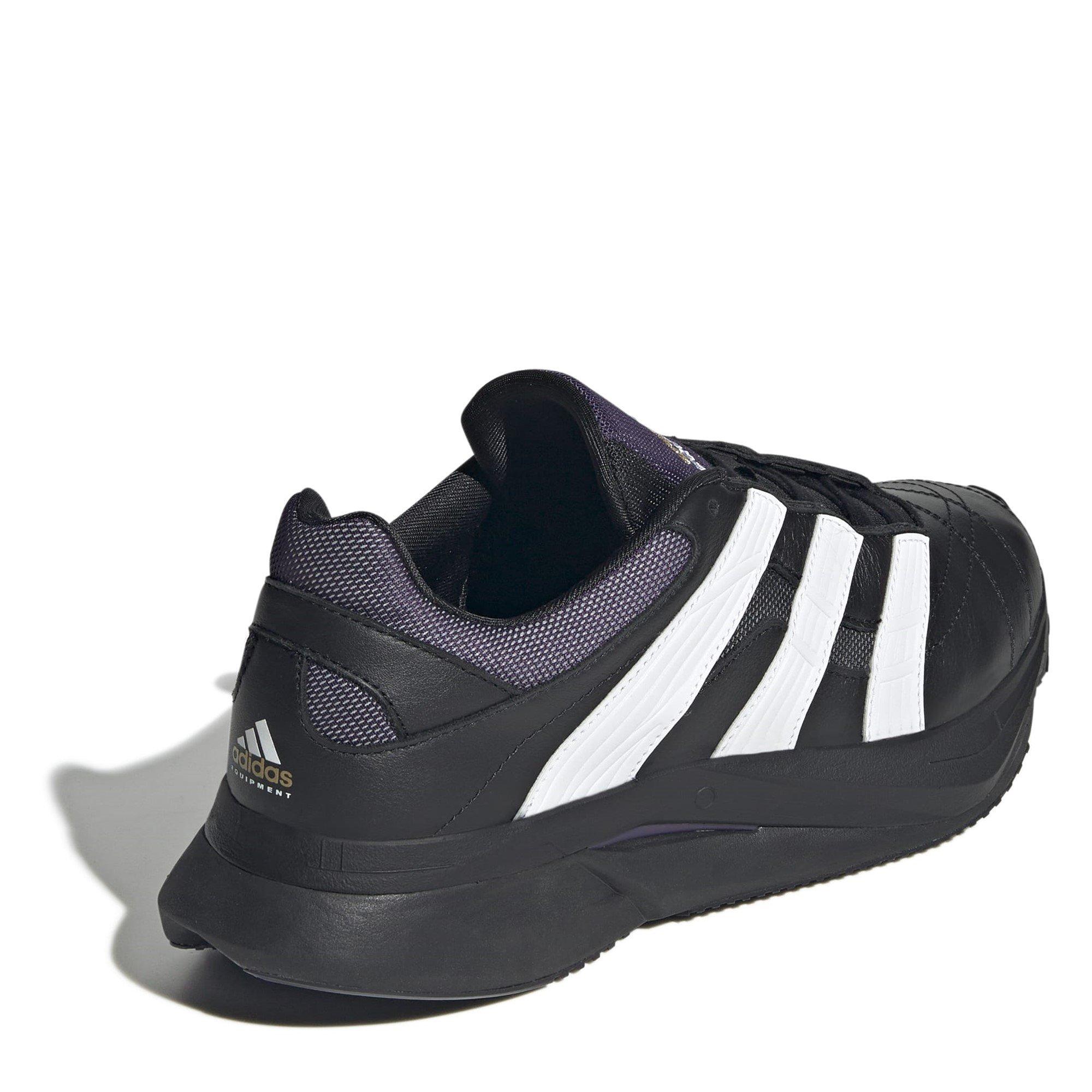 Black/White - adidas Originals - Men's EQT Prediction Run Runners - 4