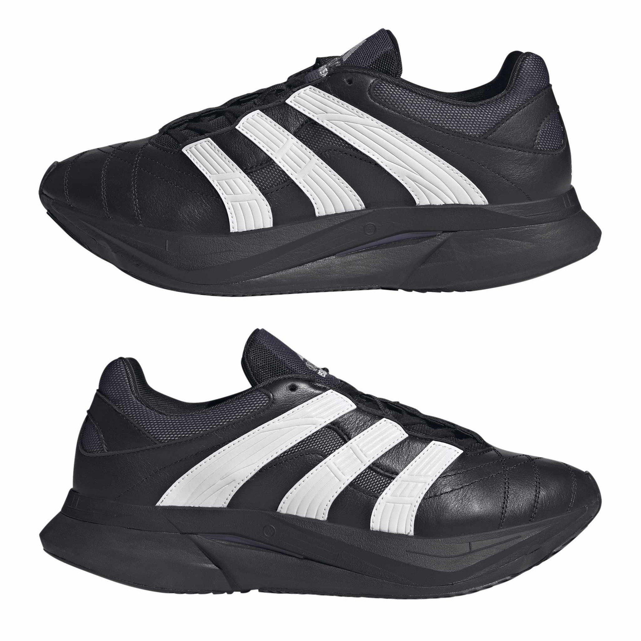 Black/White - adidas Originals - Men's EQT Prediction Run Runners - 9