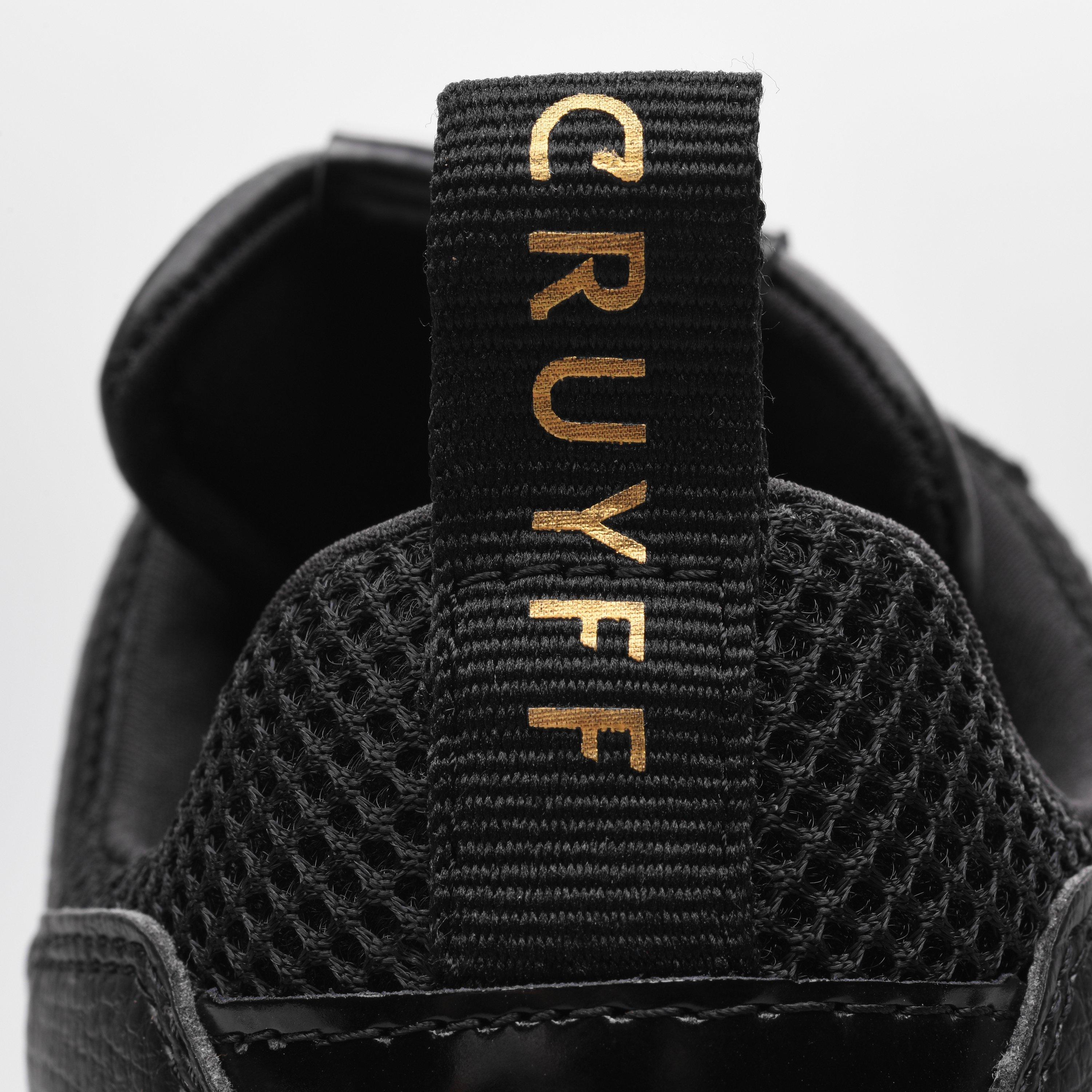 Black Suede - Cruyff - Lusso Trainers - 7