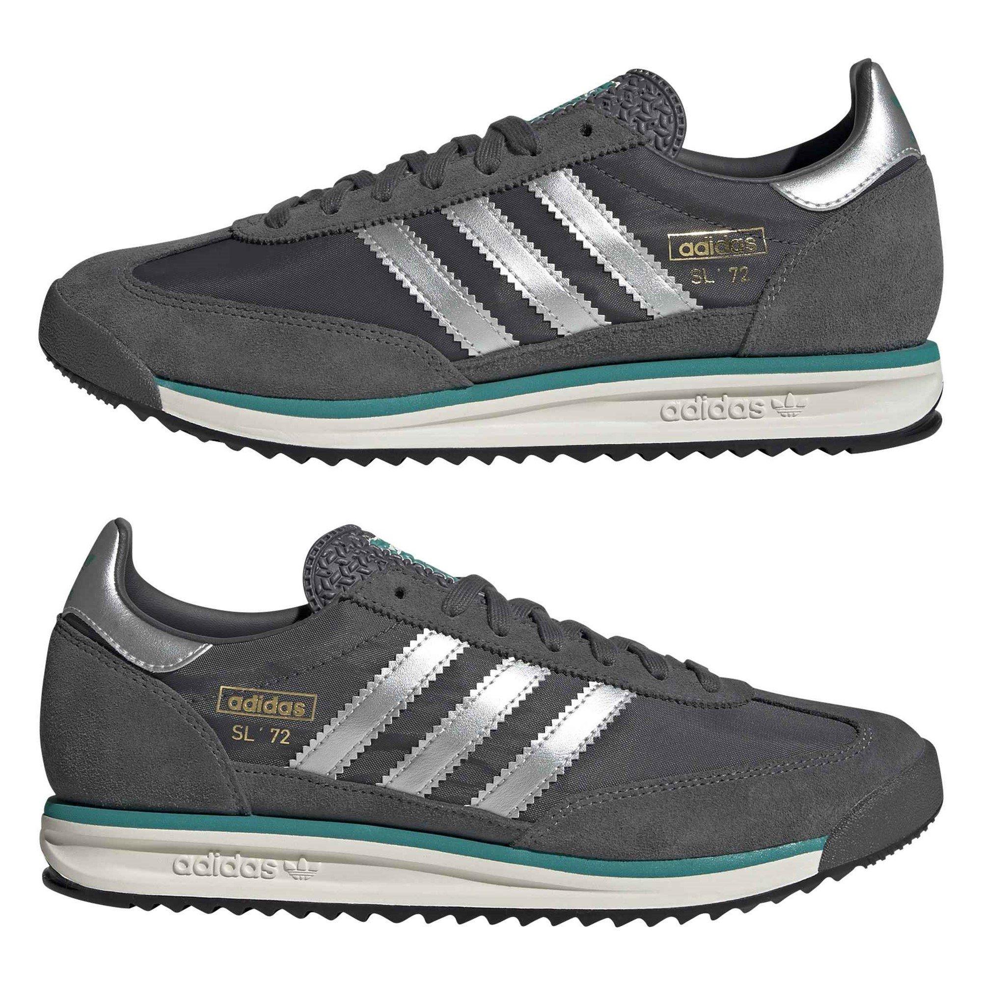 Grey/Blue - adidas Originals - SL72 RS Shoes - 9