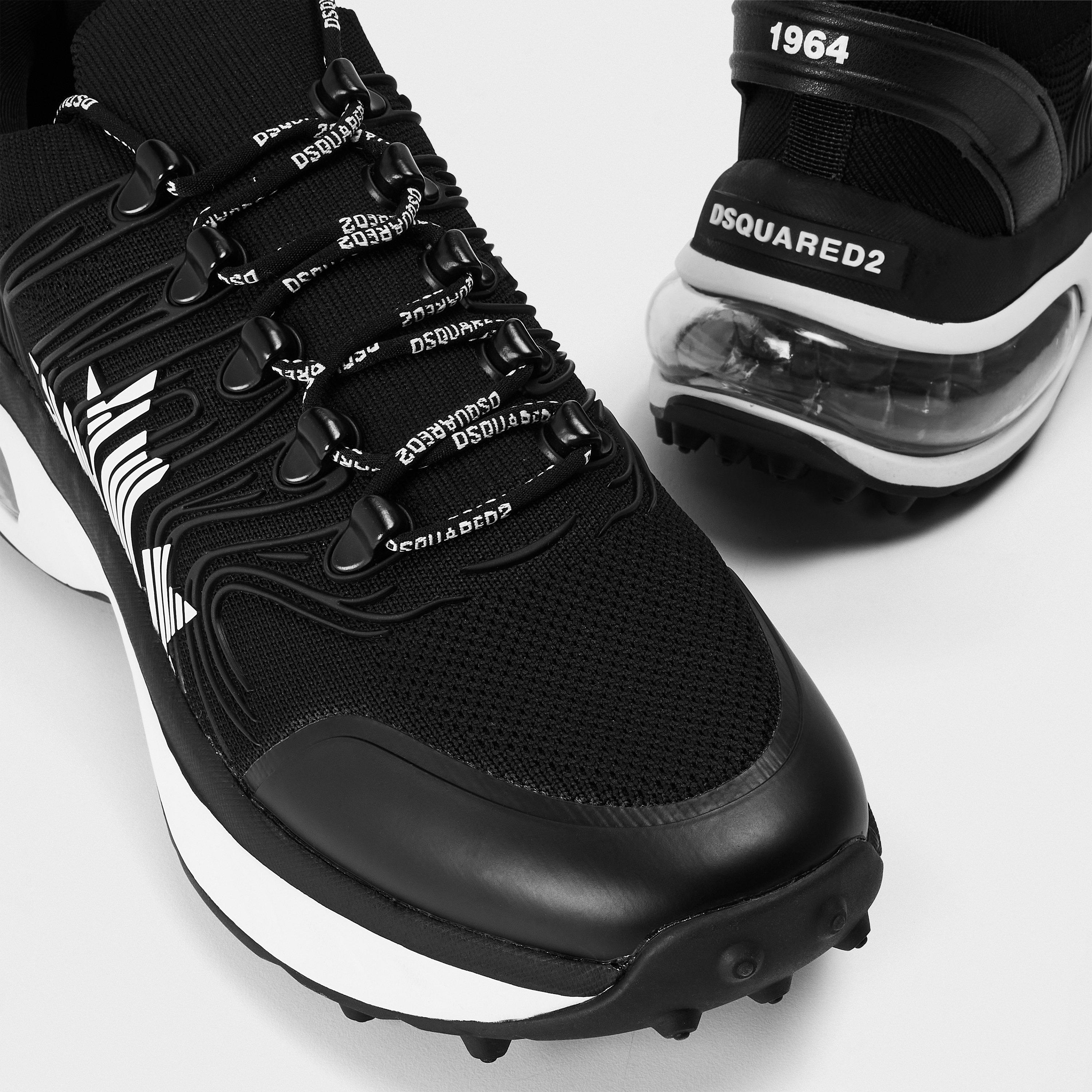 Black - DSquared2 - Men's Cushioned Runners - 4