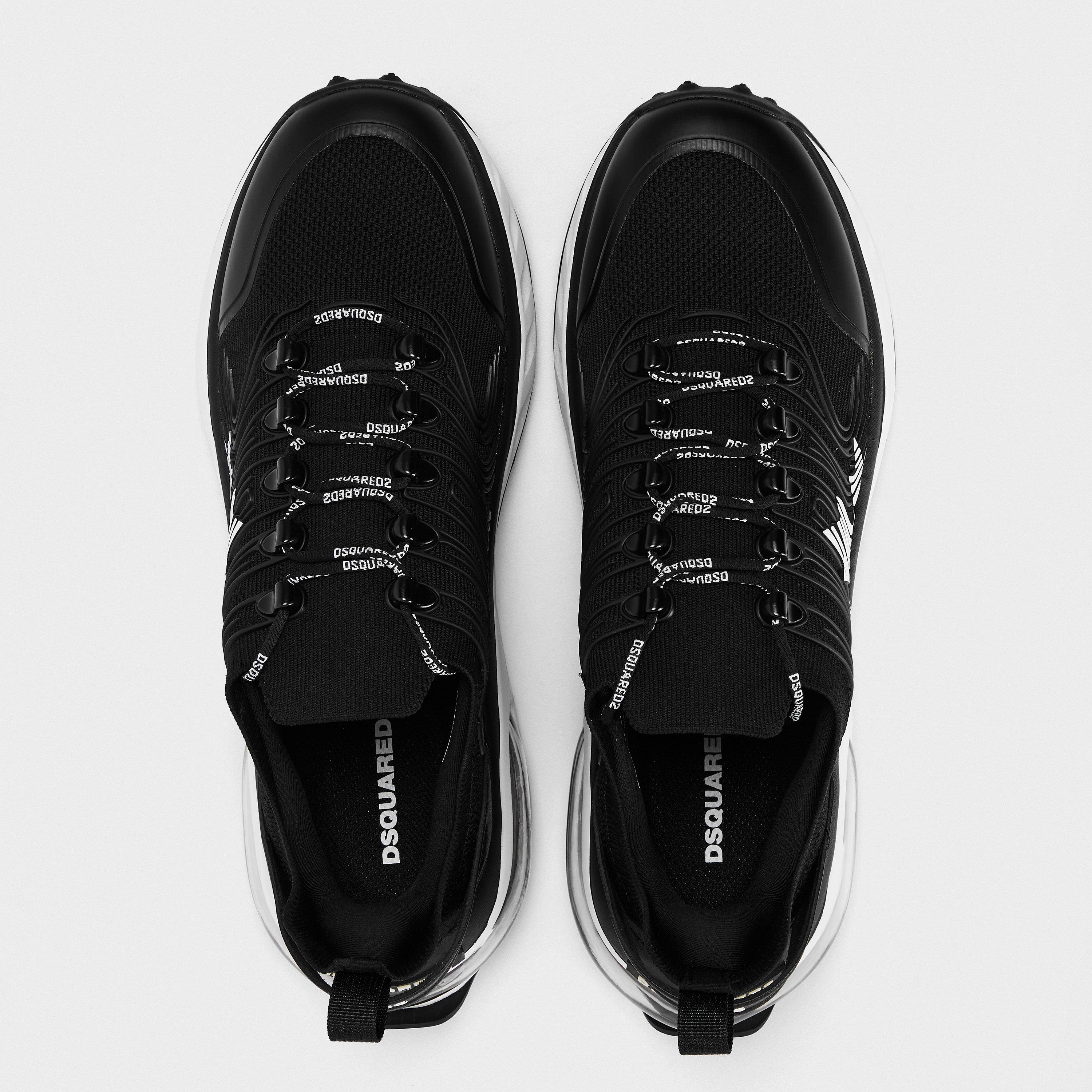 Black - DSquared2 - Men's Cushioned Runners - 5