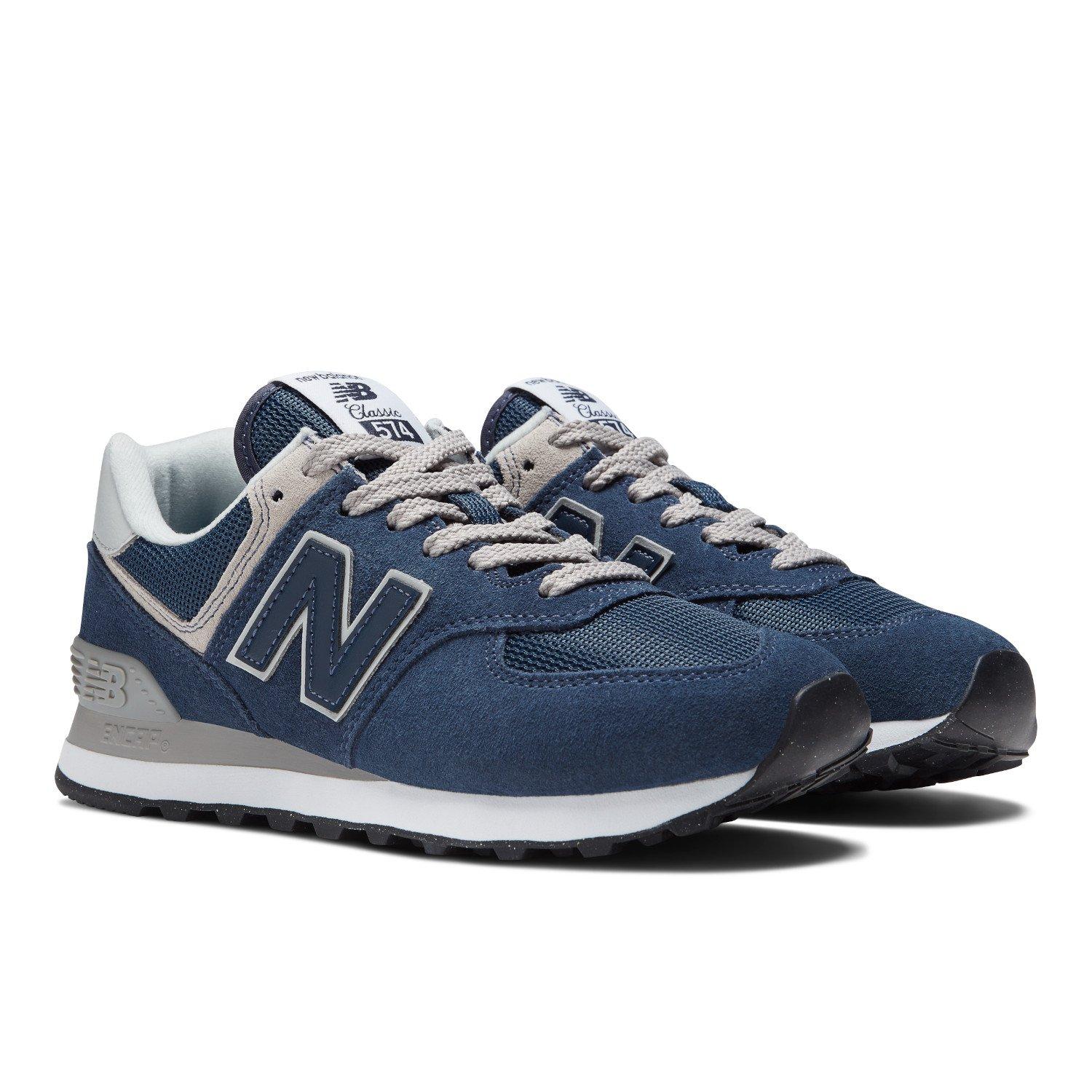 Marineblå - New Balance - NB 574 Mens - 4