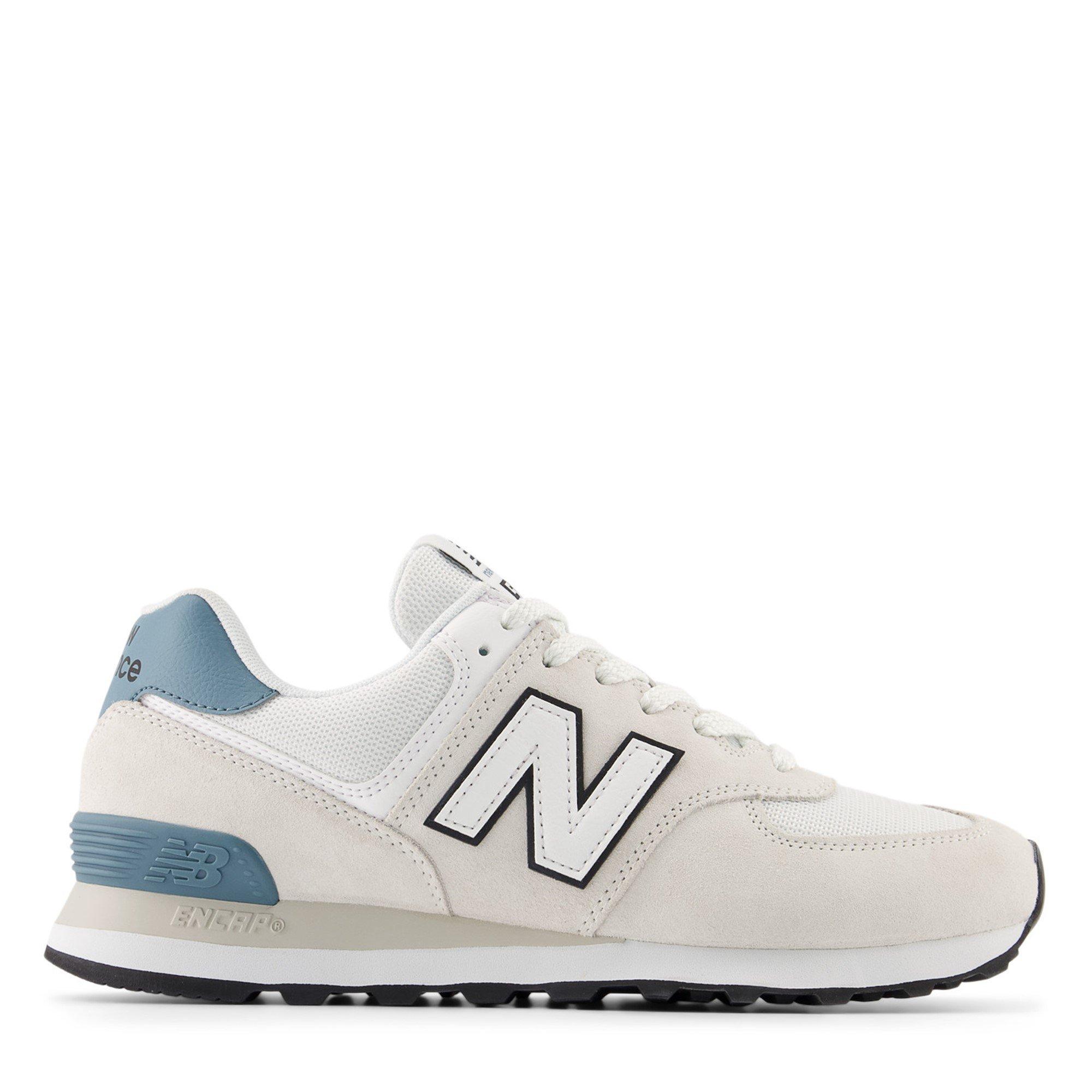 New Balance Men's Nb 574 - Grey/White - 8 (42)