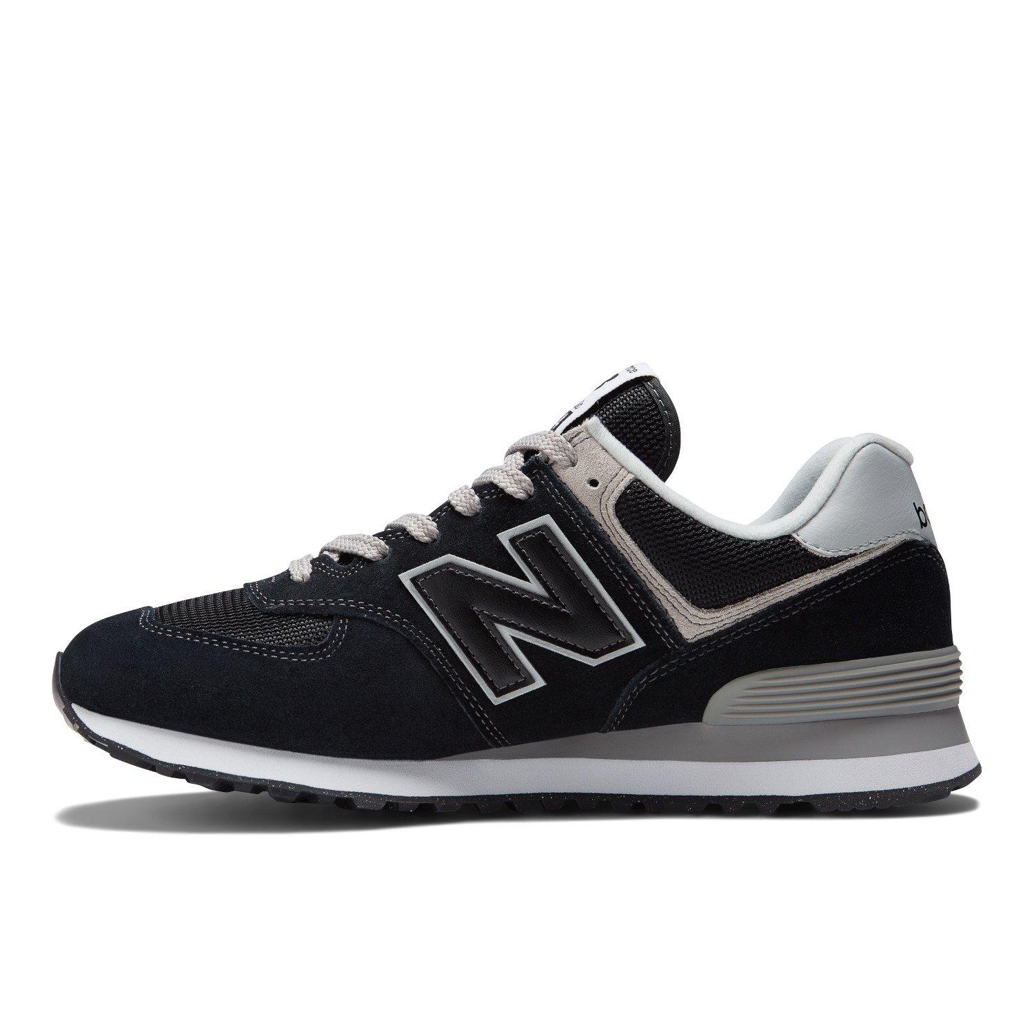 Black/White - New Balance - NB 574 Mens - 2