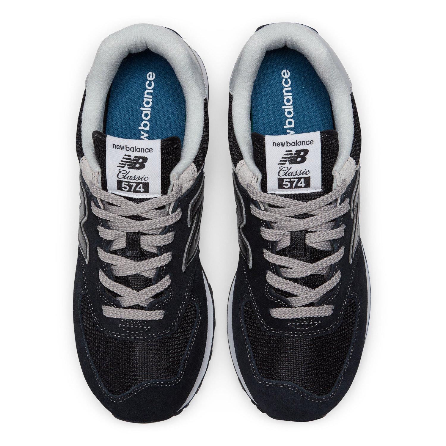 Black/White - New Balance - NB 574 Mens - 3