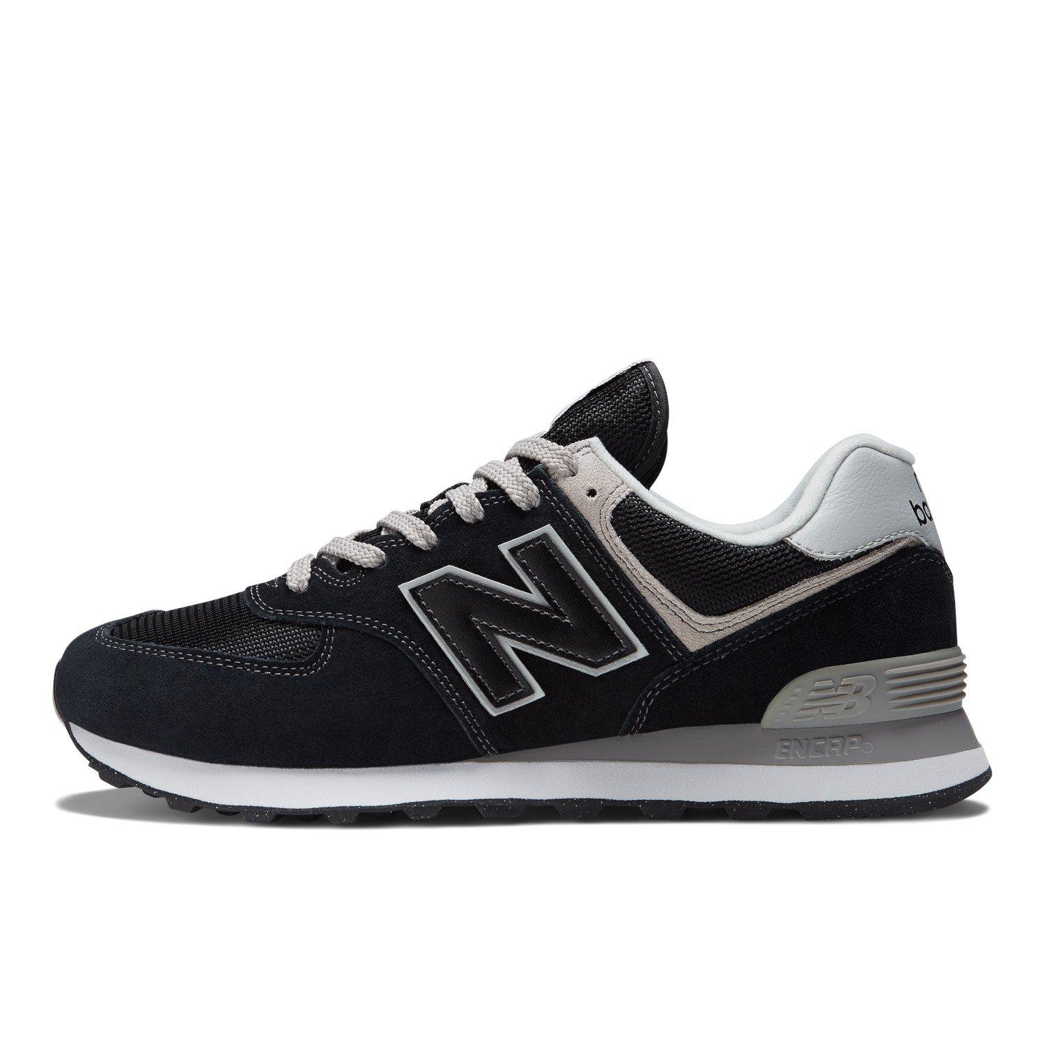 Black/White - New Balance - NB 574 Mens - 8