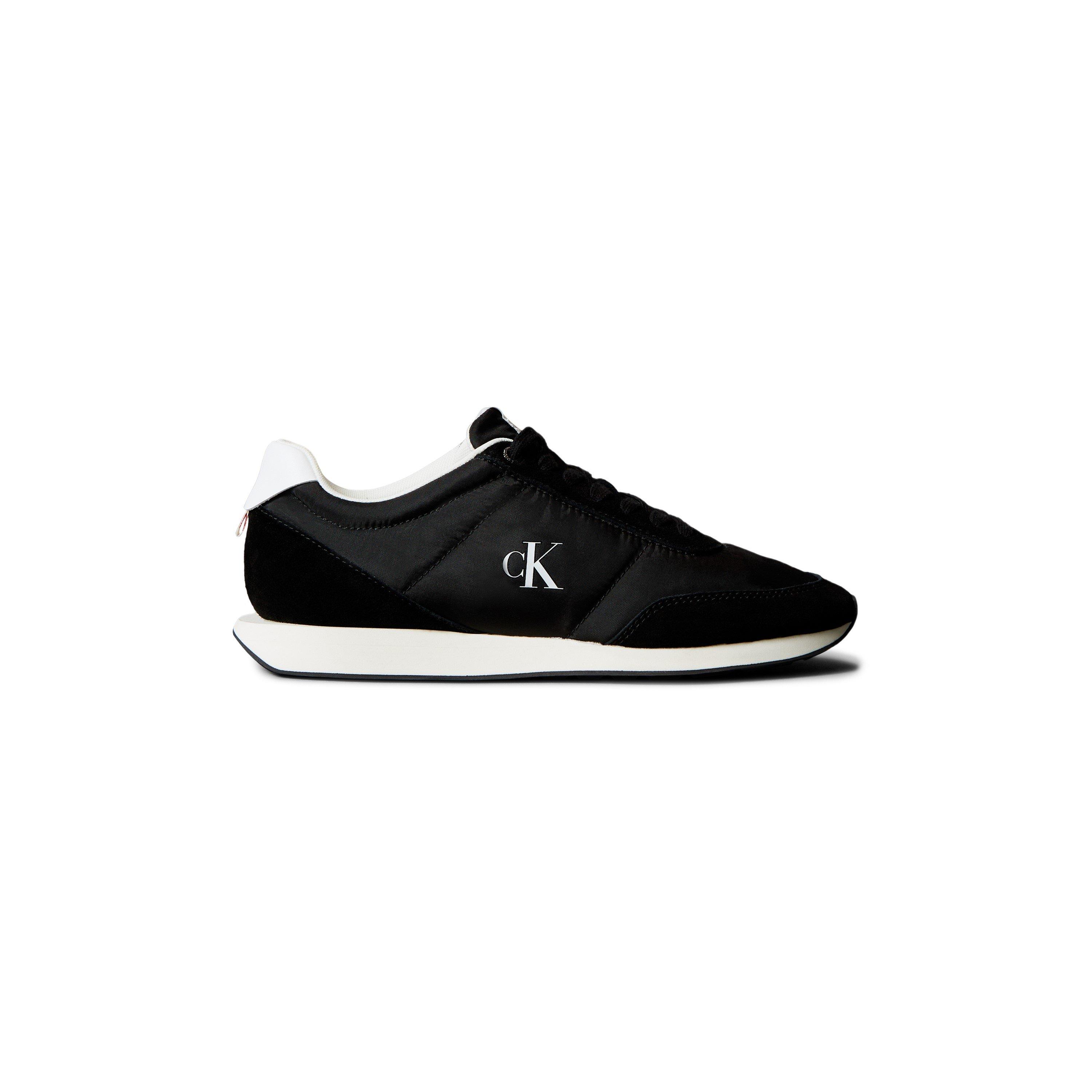 Black/White - Calvin Klein - Men's CK Retro Runners - 1