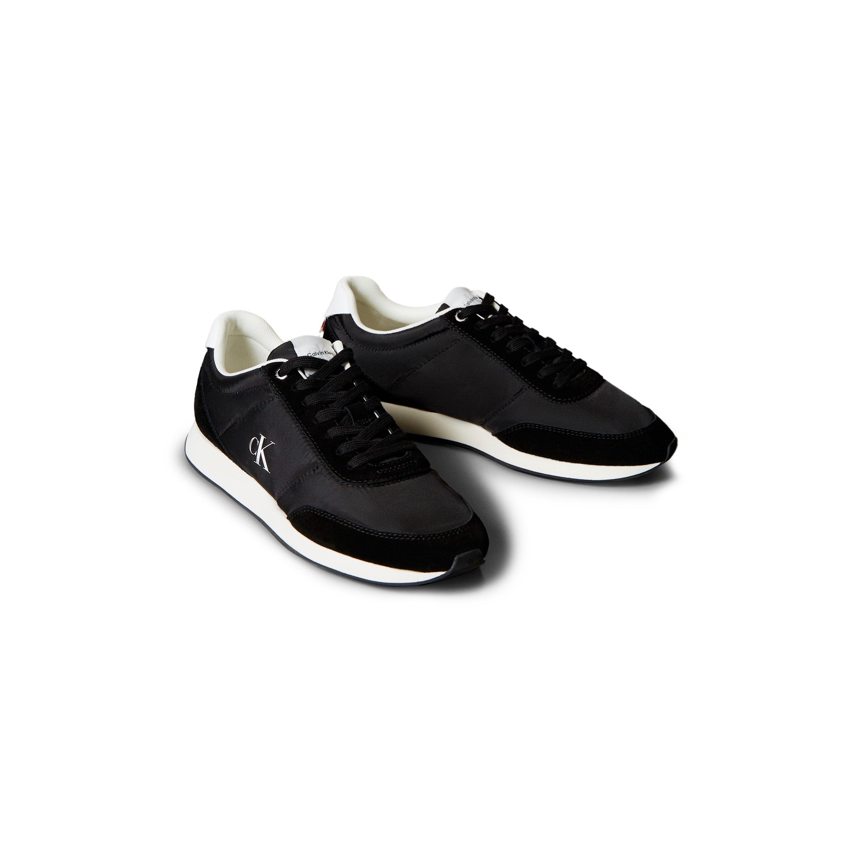 Black/White - Calvin Klein - Men's CK Retro Runners - 2