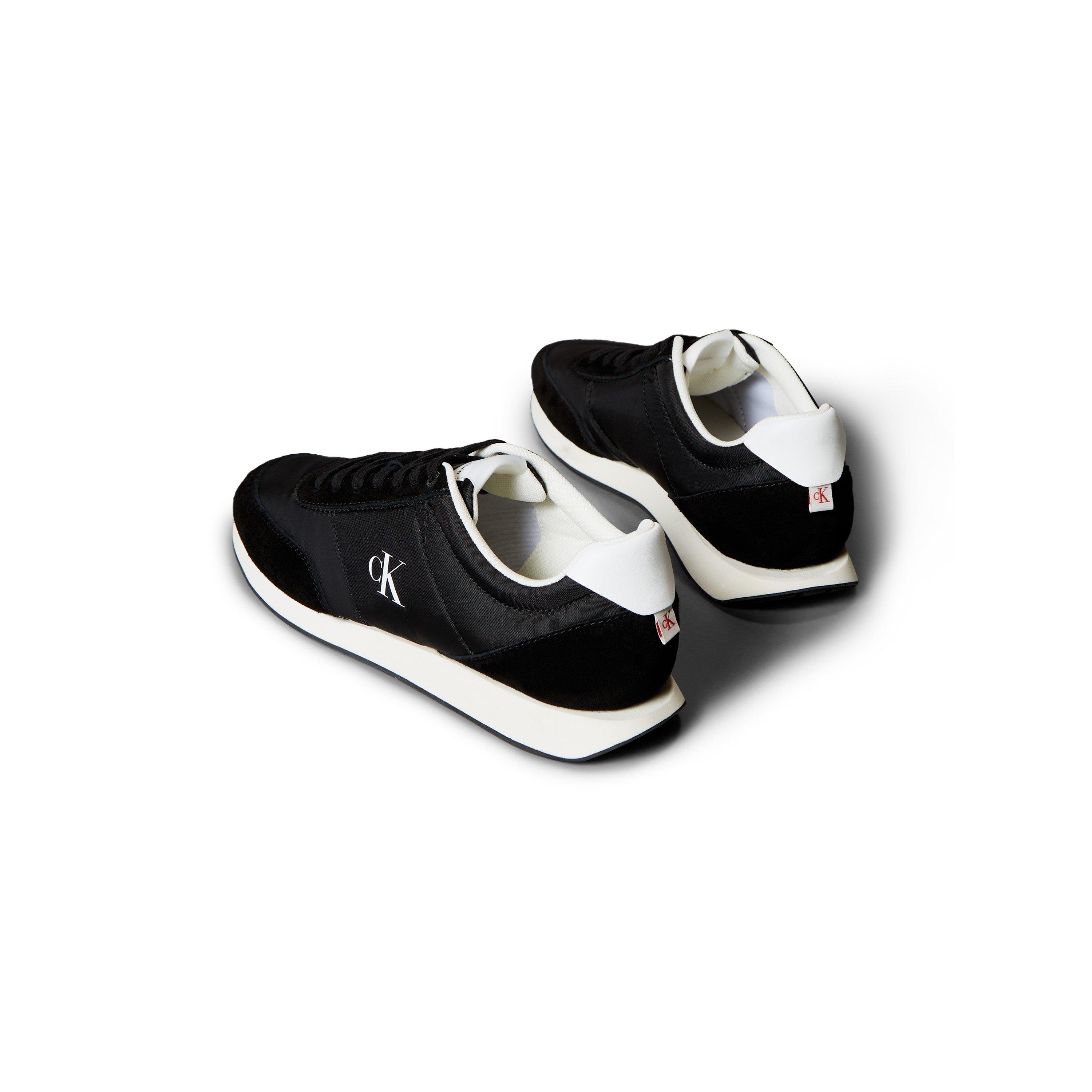 Black/White - Calvin Klein - Men's CK Retro Runners - 3