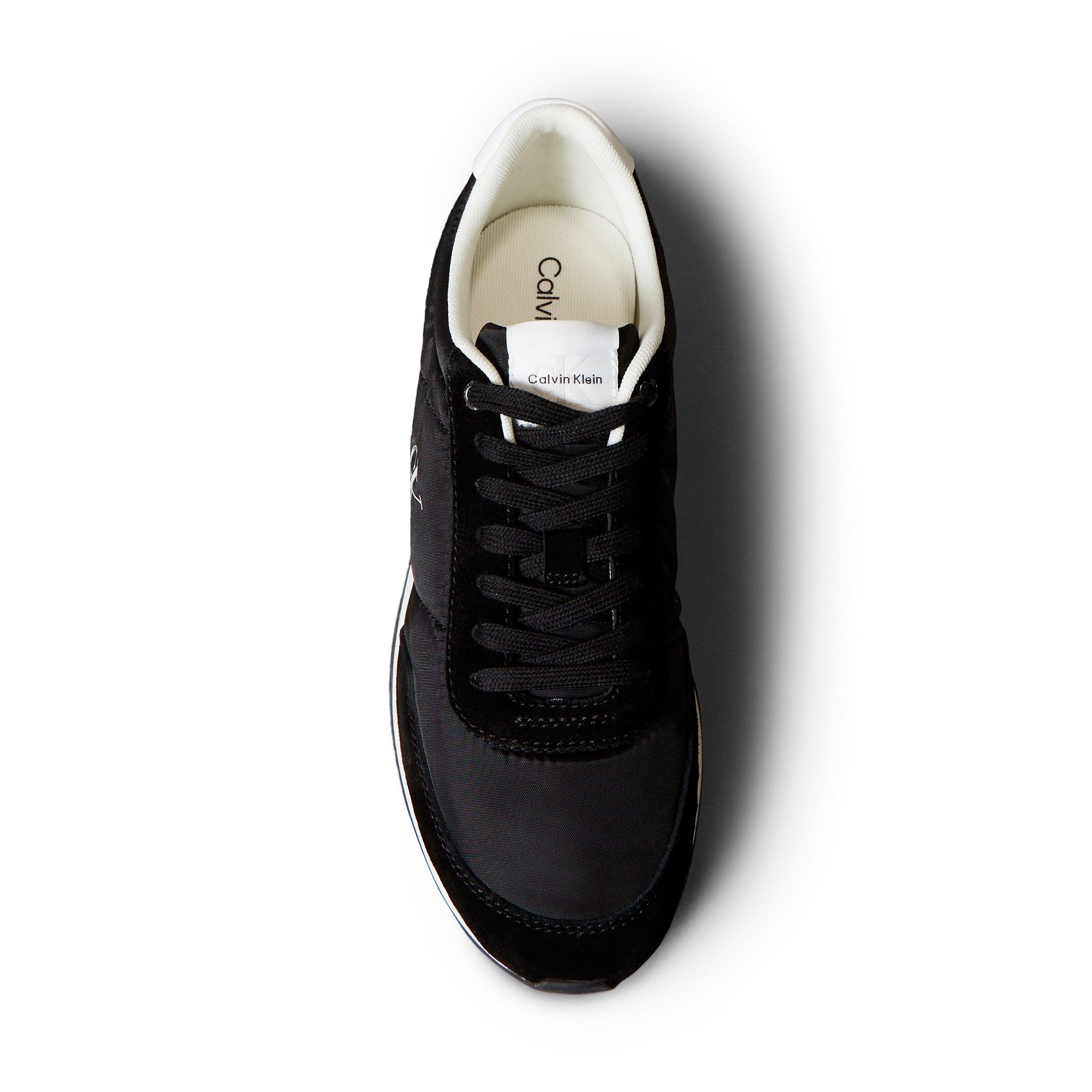 Black/White - Calvin Klein - Men's CK Retro Runners - 4