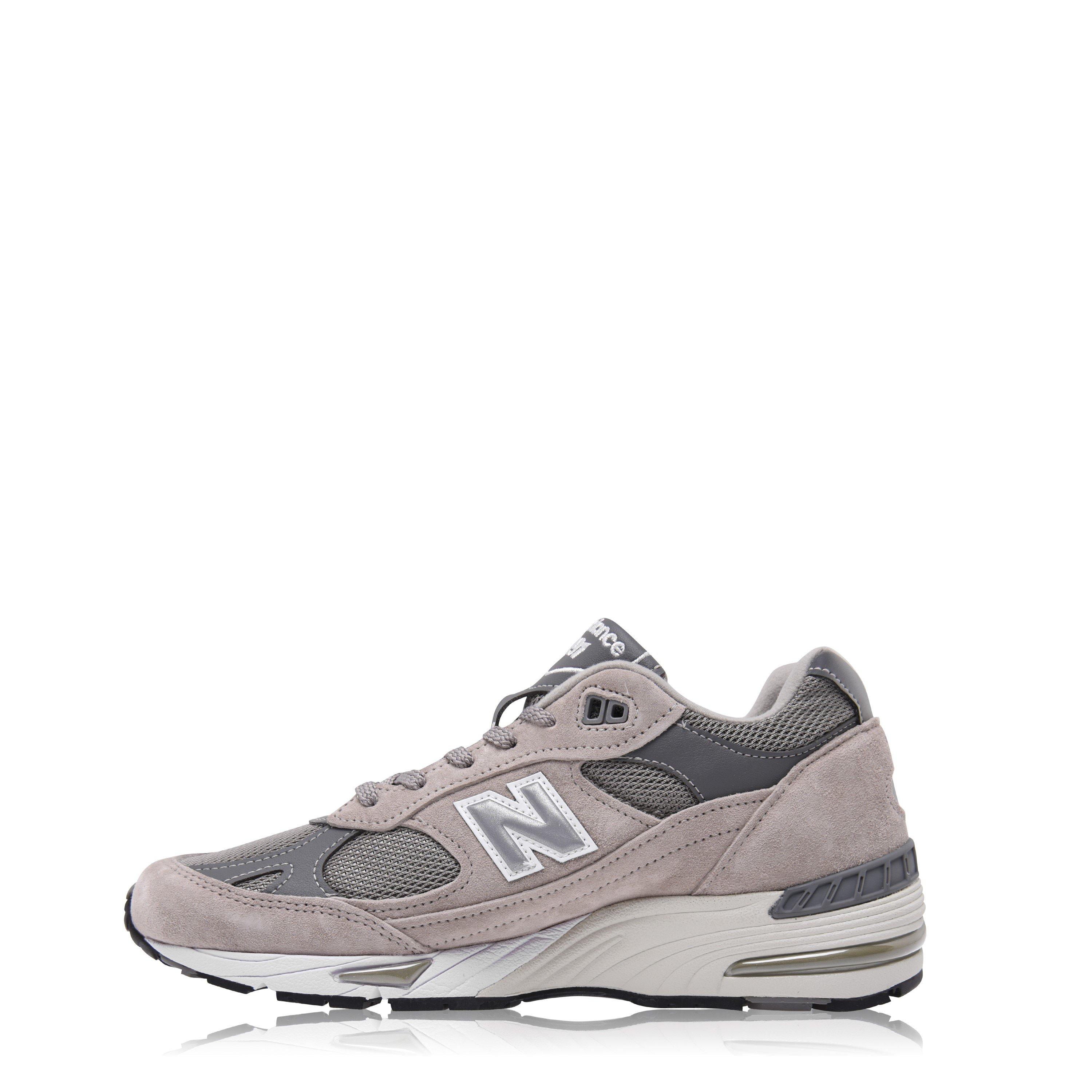 Grey - New Balance - 991 Low Trainers - 3