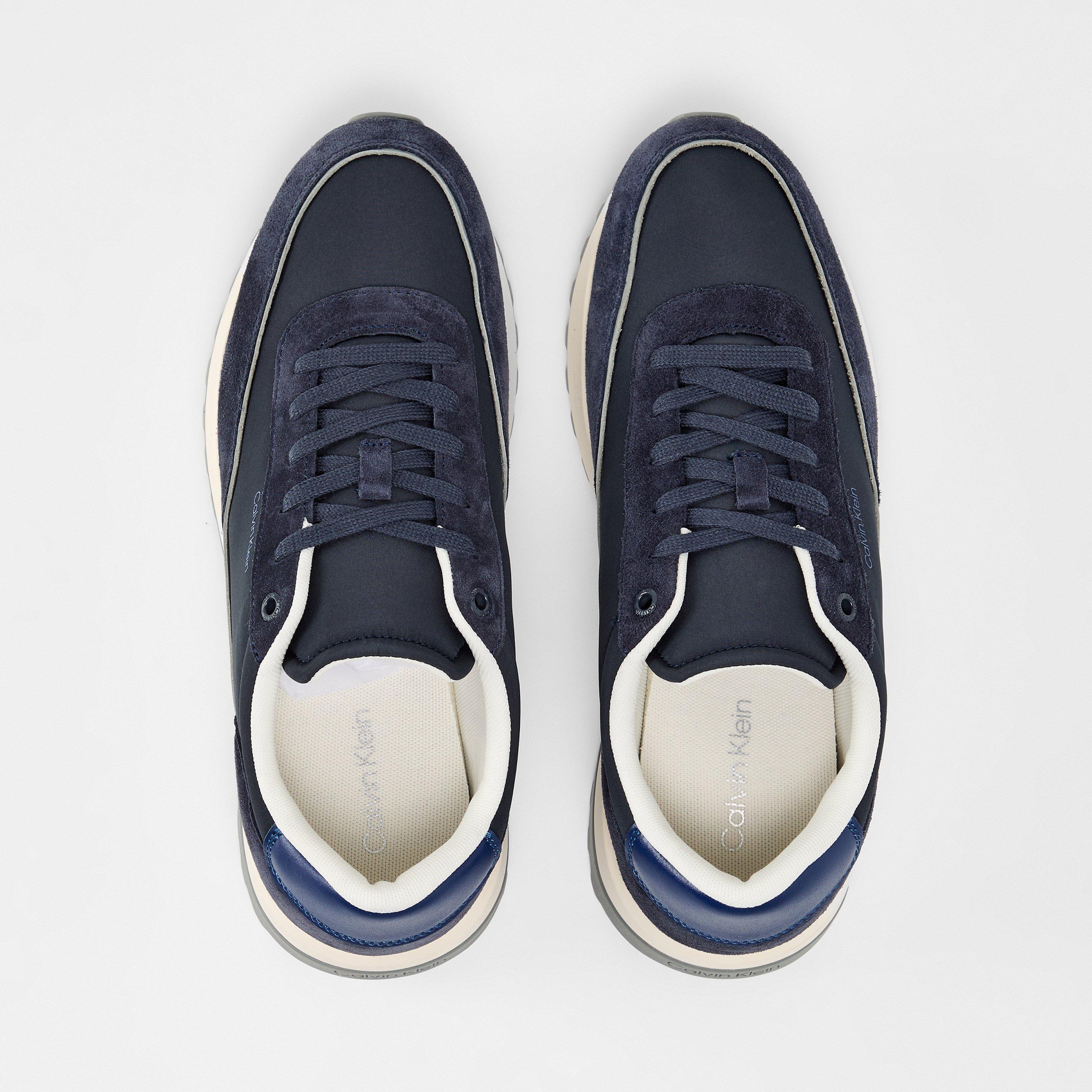 Marineblå/Granit - Calvin Klein - Men's Reprieve Runners - 4