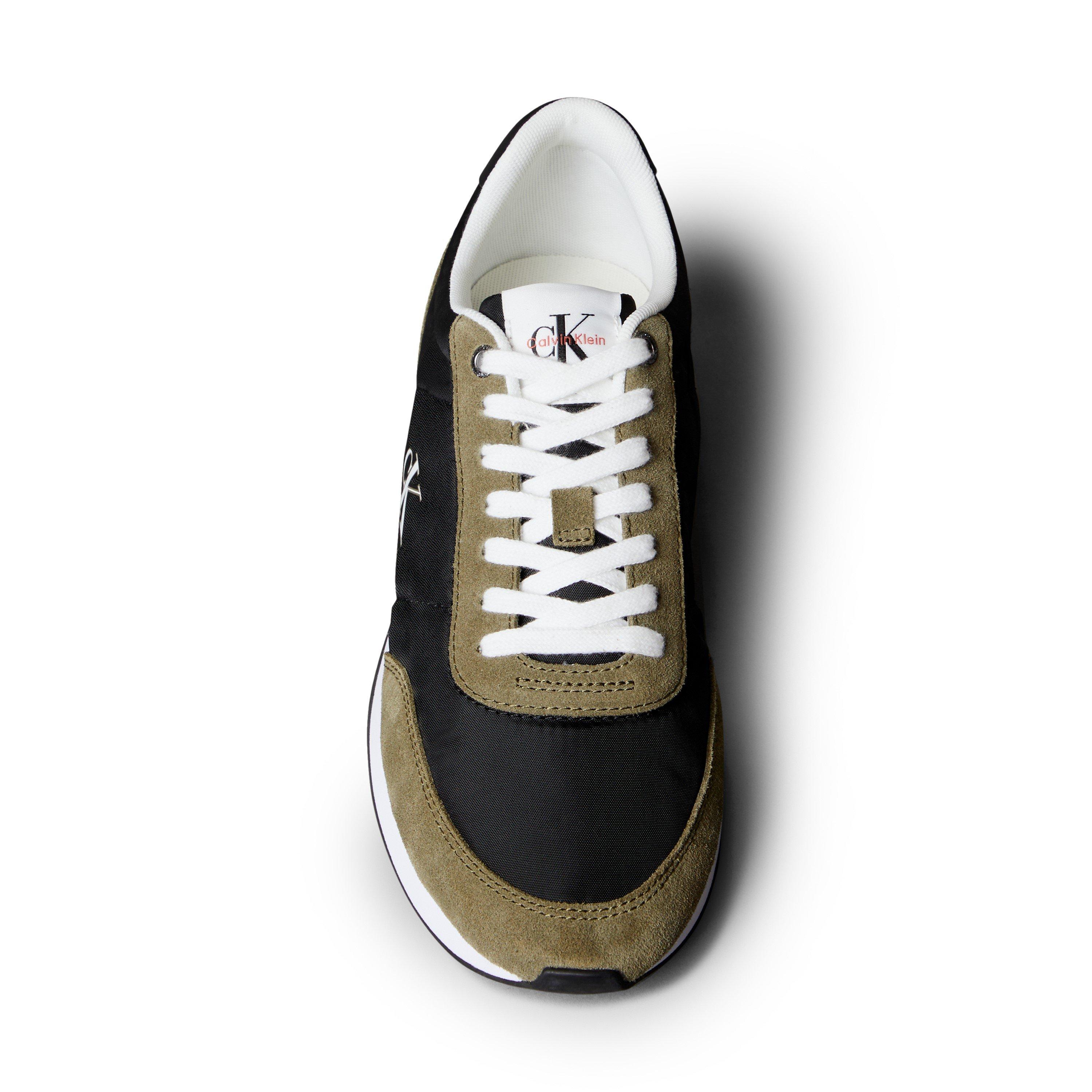 Black/White - Calvin Klein - Men's CK Retro Runners - 4