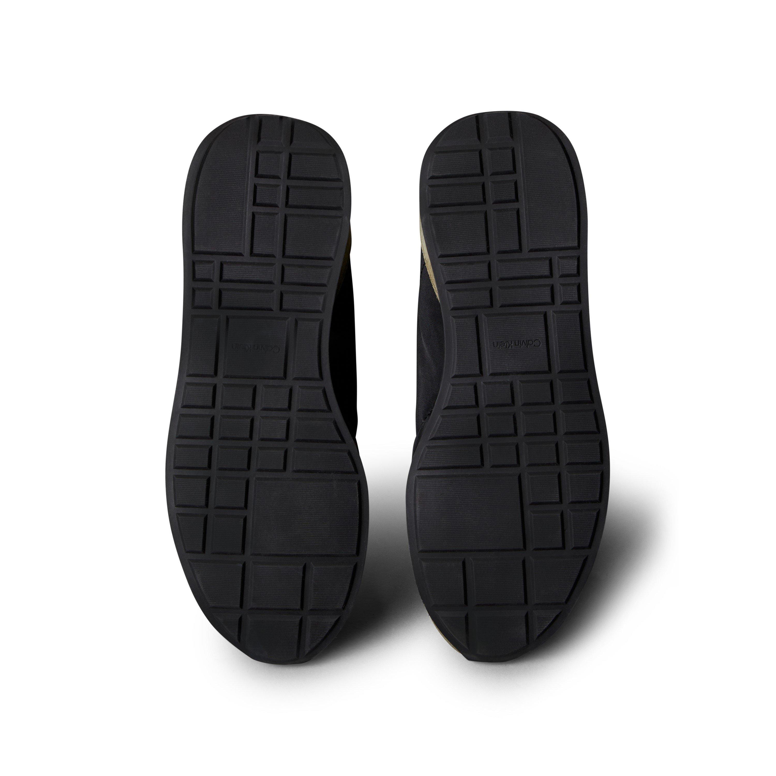 Black/White - Calvin Klein - Men's CK Retro Runners - 6