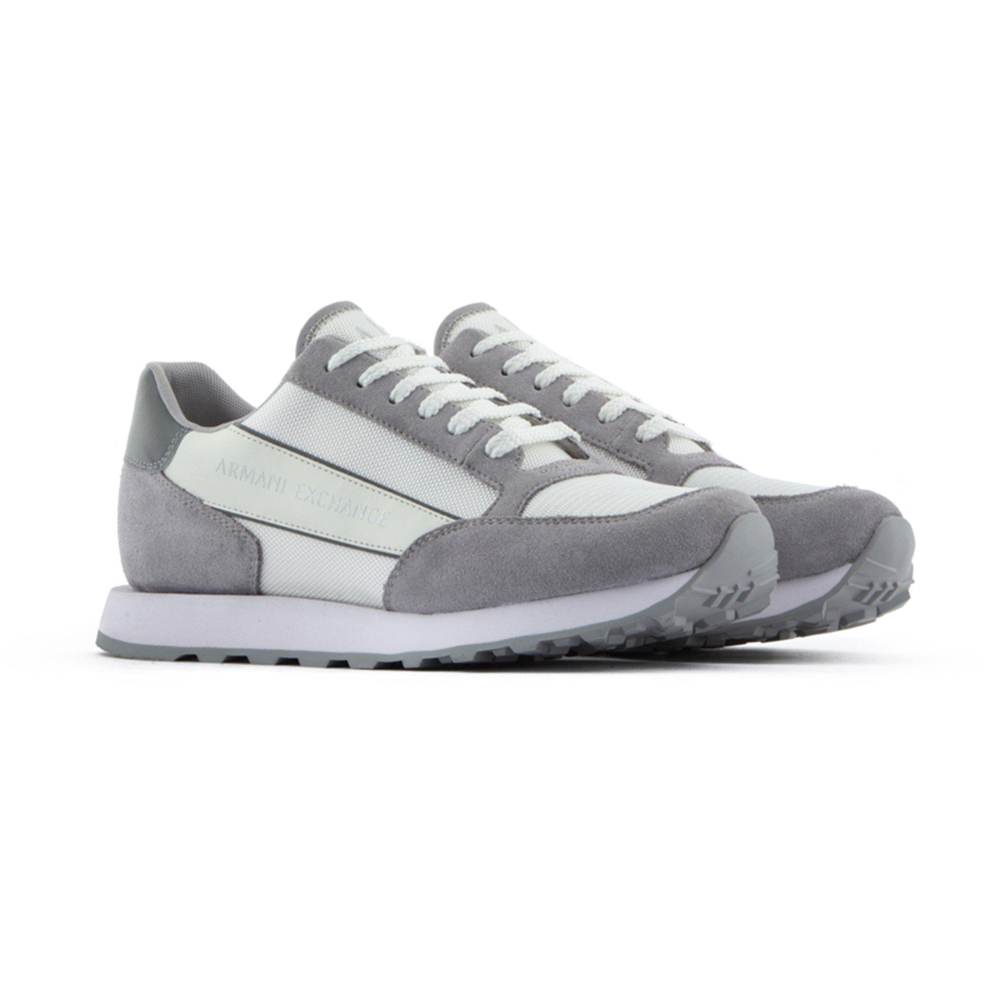 Wit/Grijs - Armani Exchange - Armani Exchange Modern Runners - 2