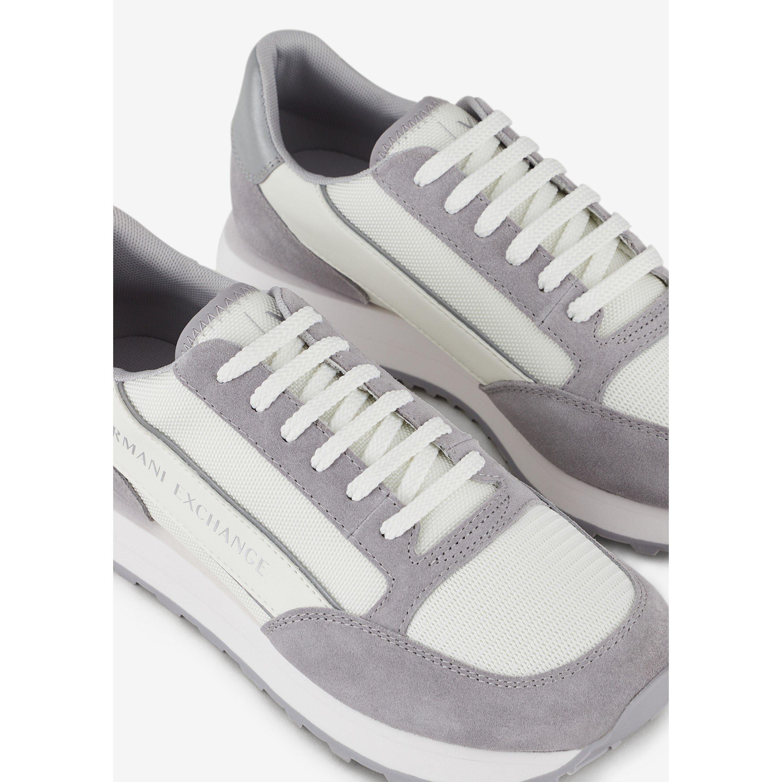 Wit/Grijs - Armani Exchange - Armani Exchange Modern Runners - 5