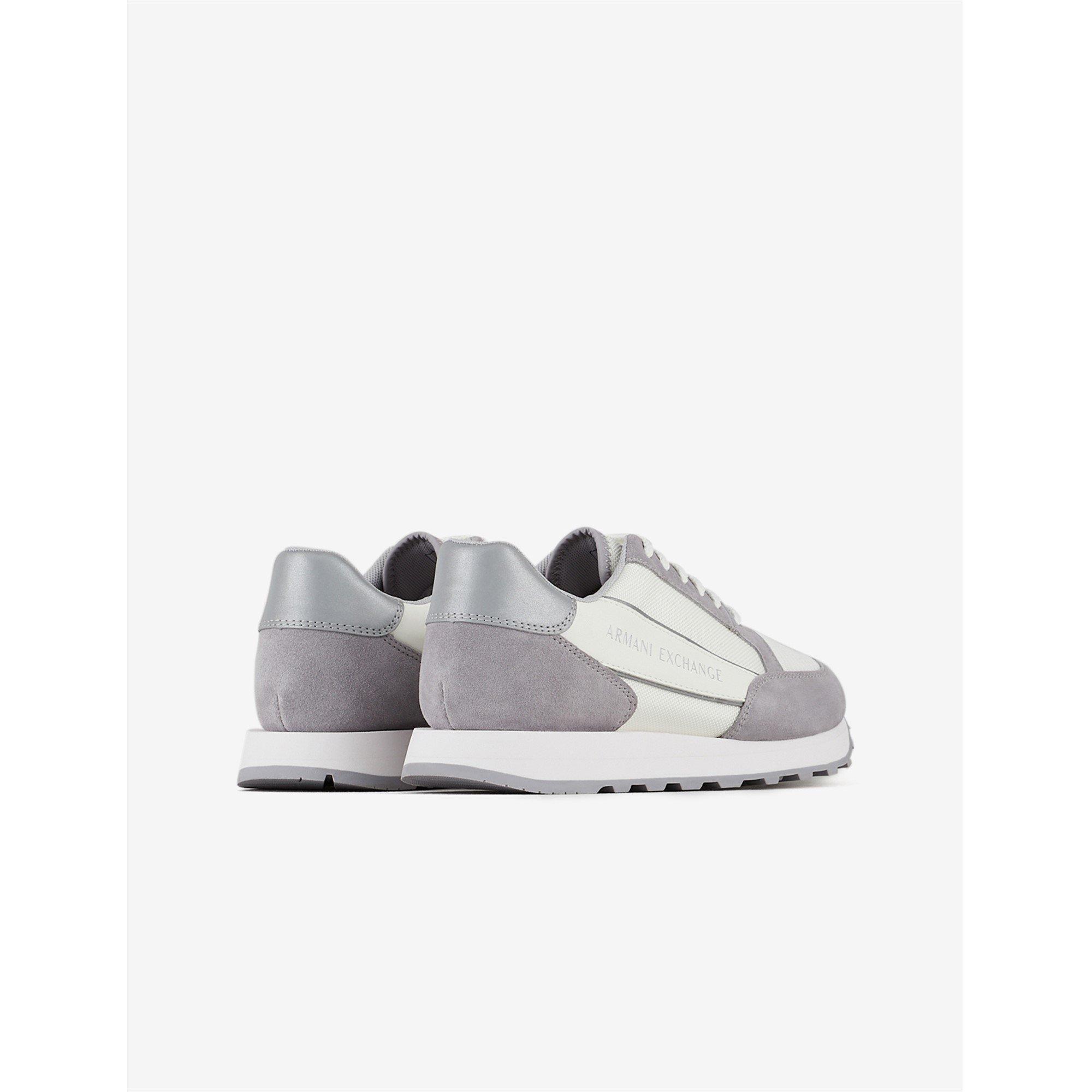 Wit/Grijs - Armani Exchange - Armani Exchange Modern Runners - 6