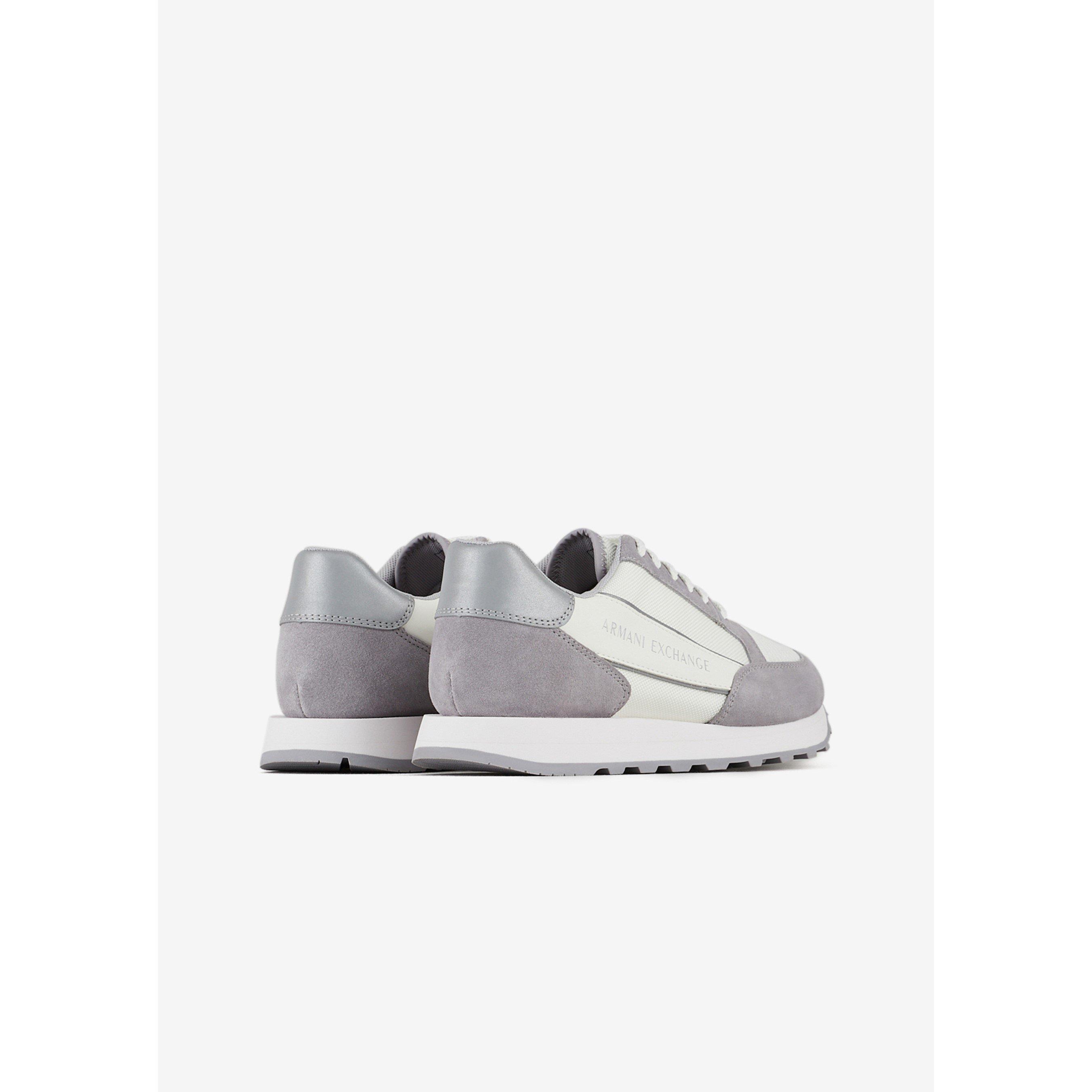 Wit/Grijs - Armani Exchange - Armani Exchange Modern Runners - 7