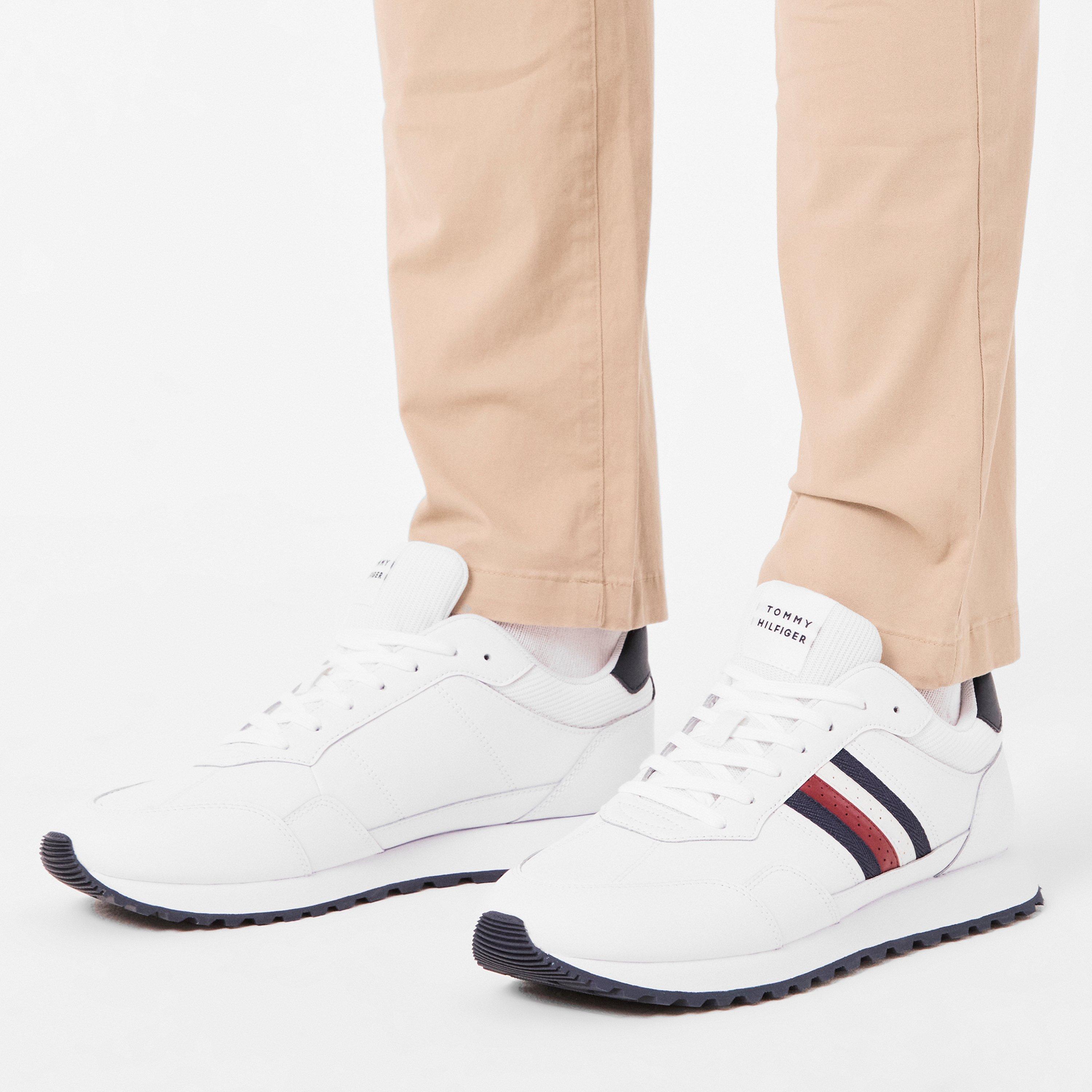 White - Tommy Hilfiger - Men's Eva Runners - 3