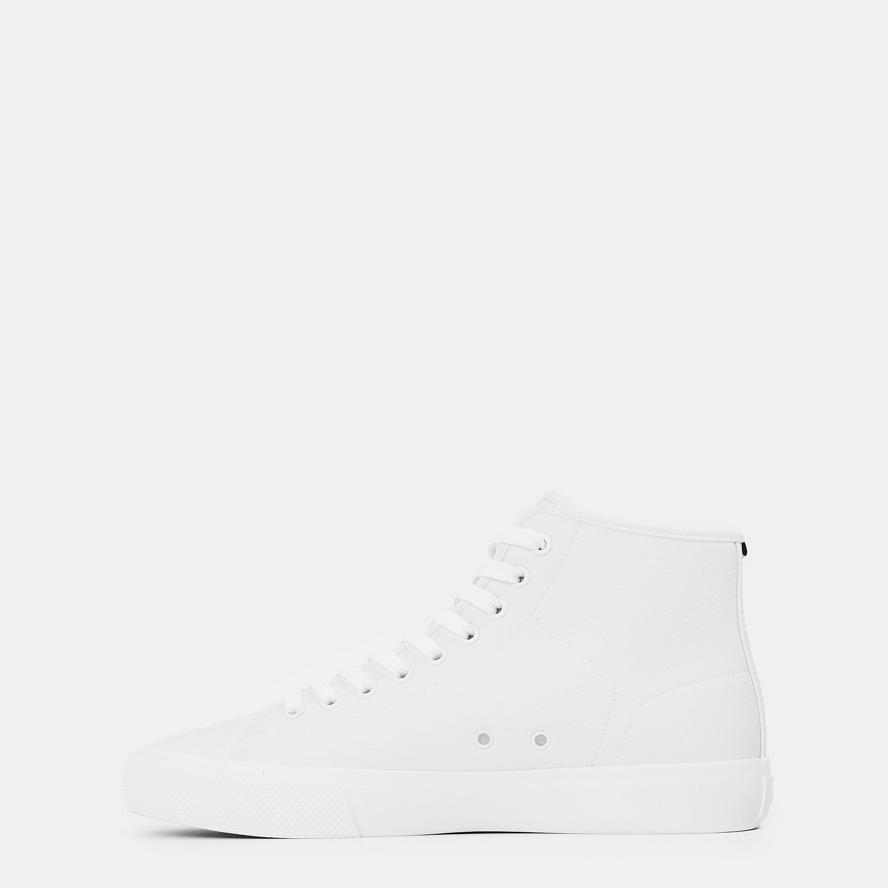 White 100 - Boss - Men's Aiden High Top Design - 2
