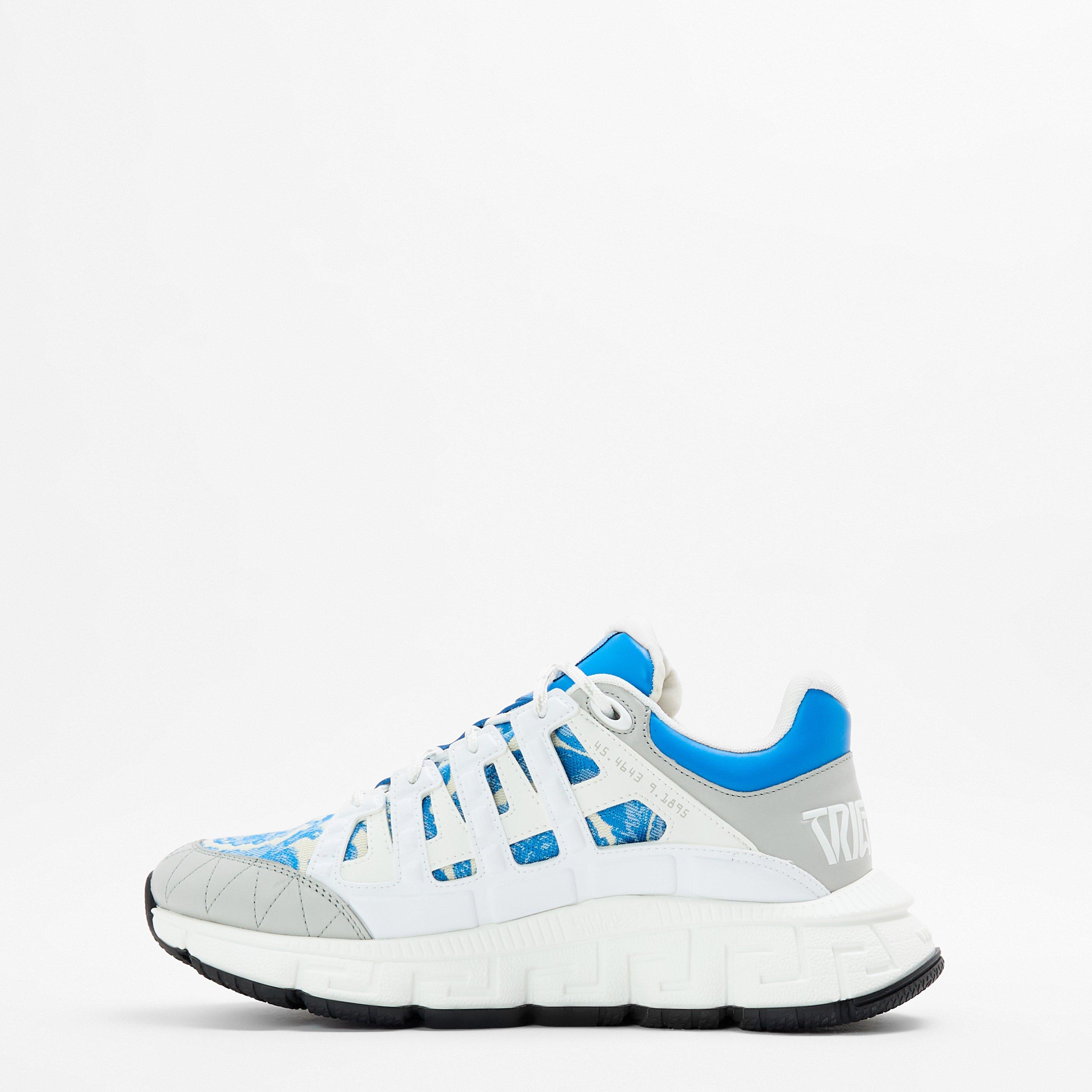 Grey - Versace - Men's Jacquard Runners - 2