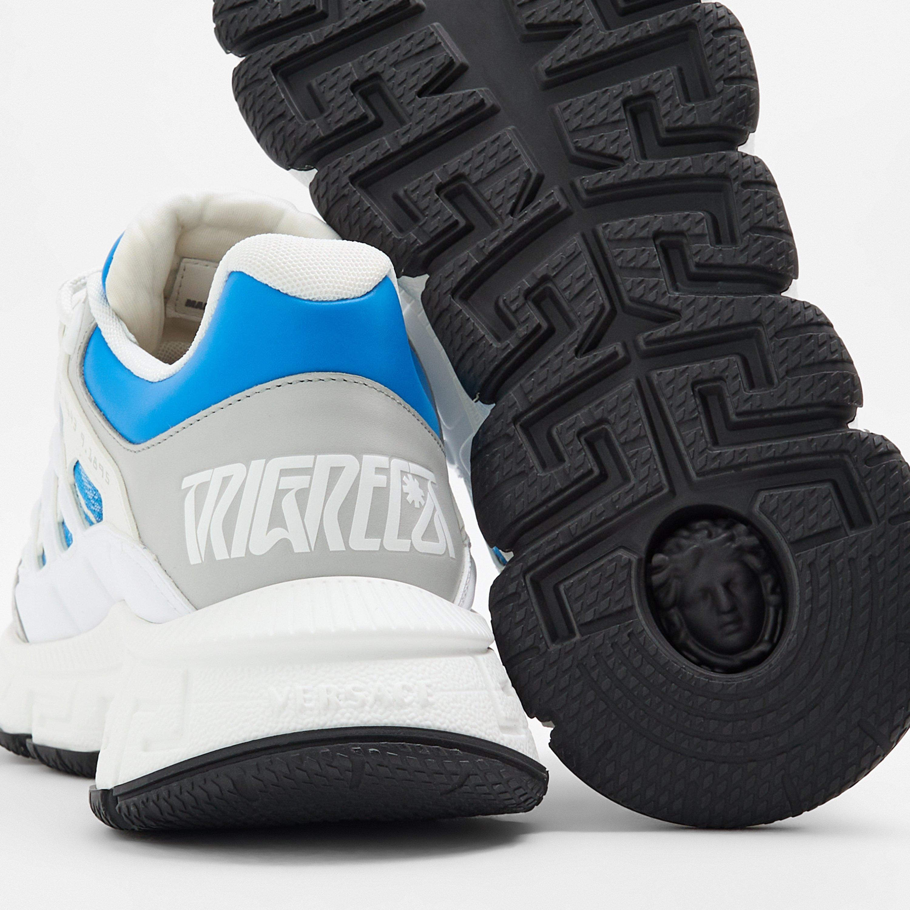 Grey - Versace - Men's Jacquard Runners - 4