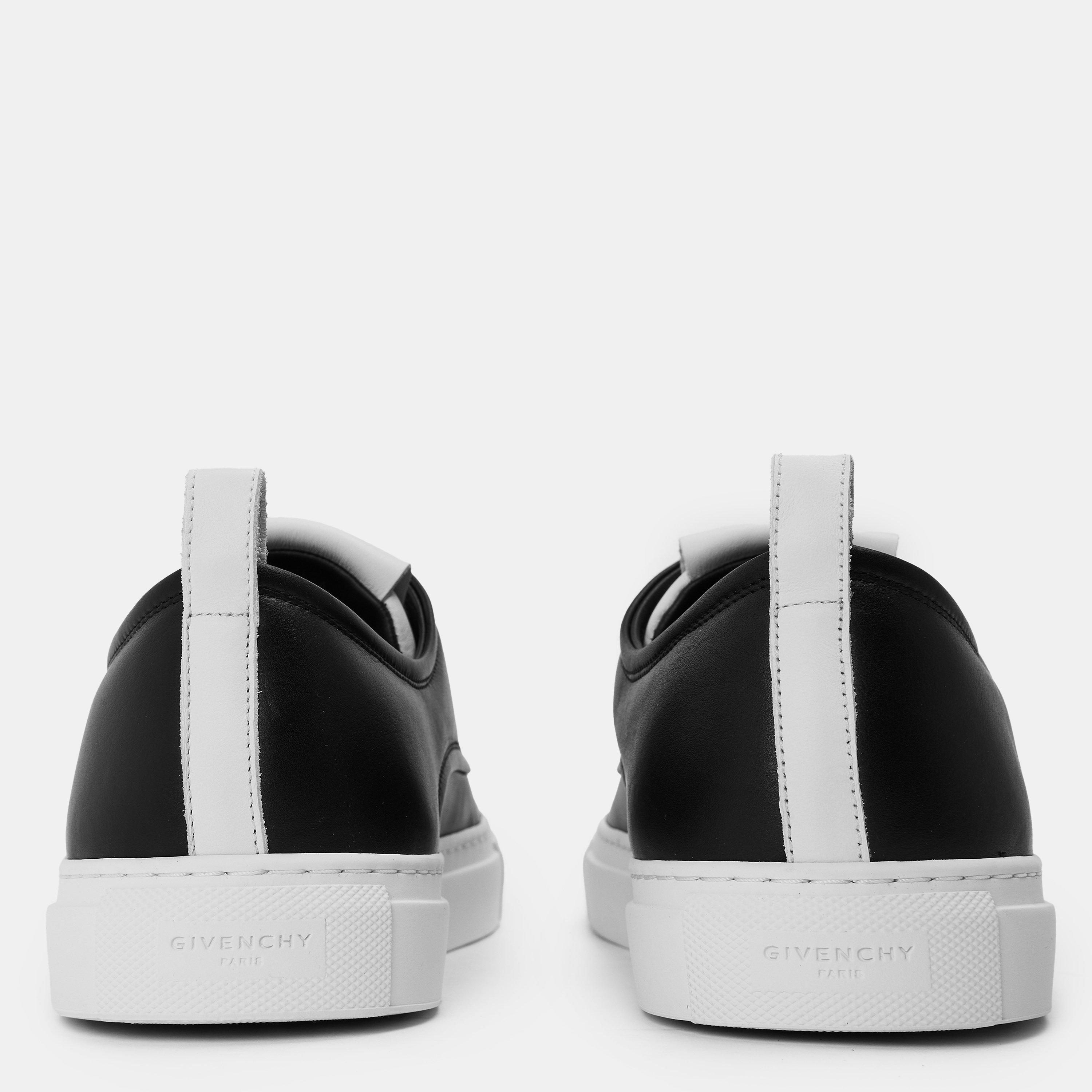 Black - GIVENCHY - Men's GIV City Low-Top Trainers - 4
