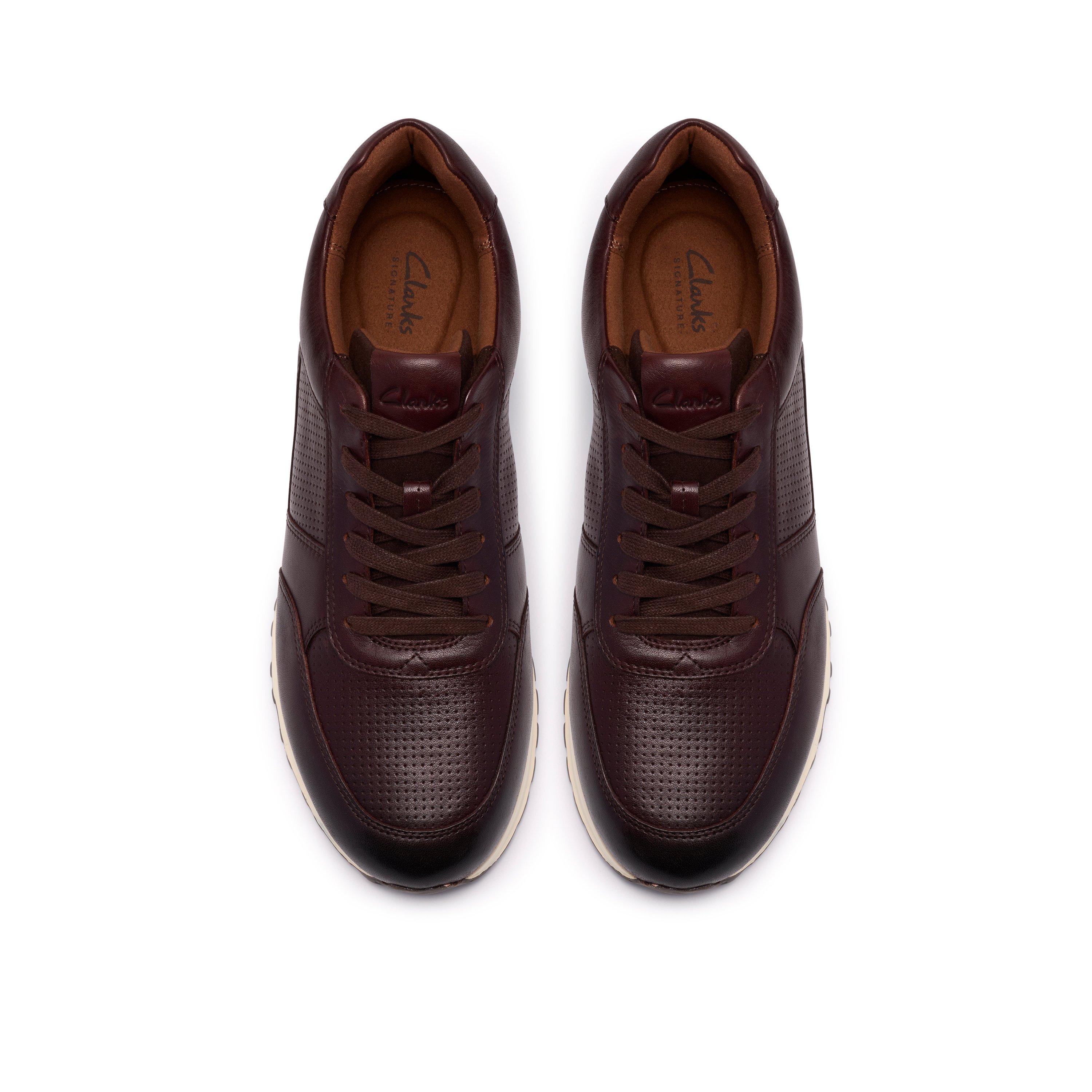Brown Leather - Clarks - Clarks Radwell Tie Sn62 - 6