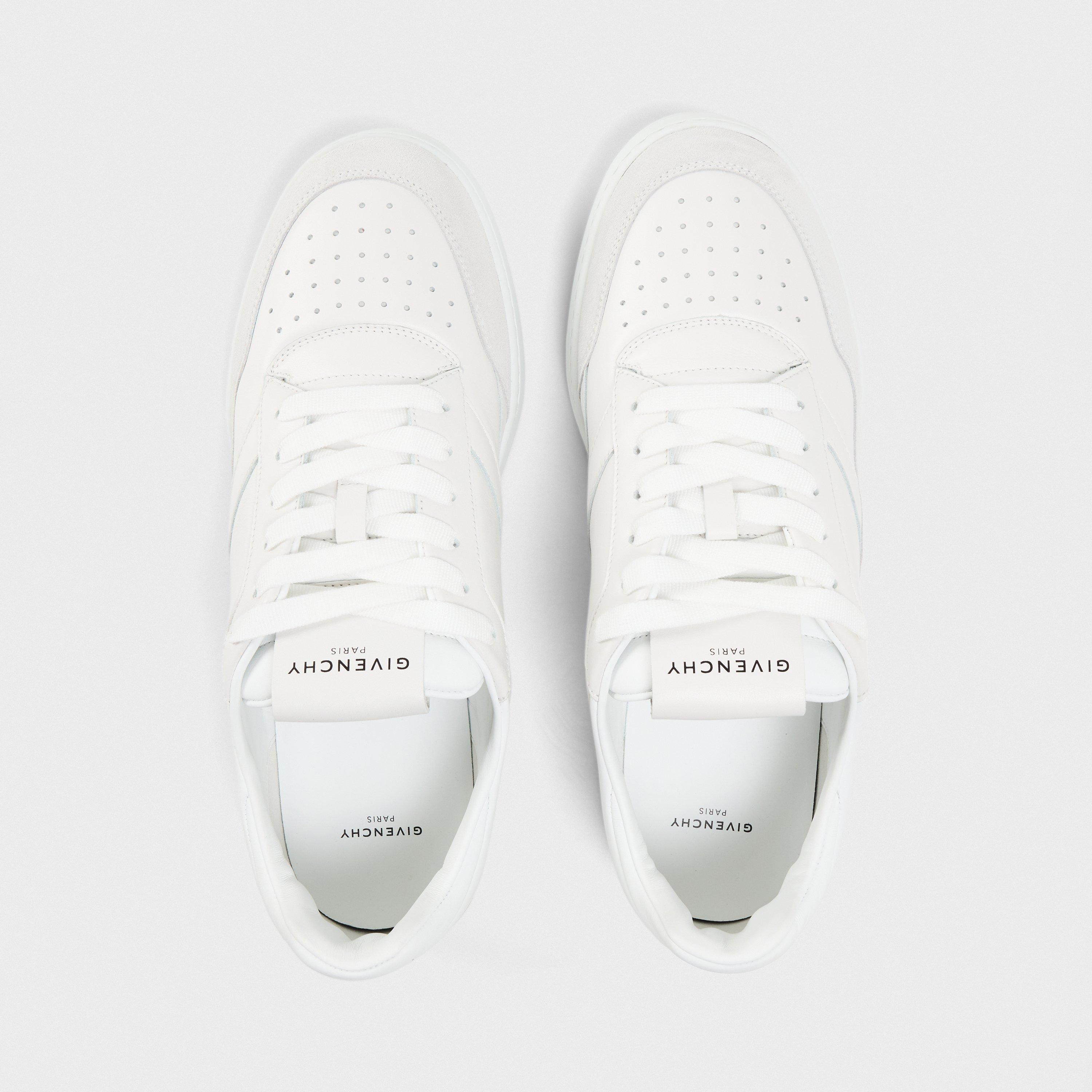 White - GIVENCHY - Men's GIV Yard Court Low-Top Trainers - 5