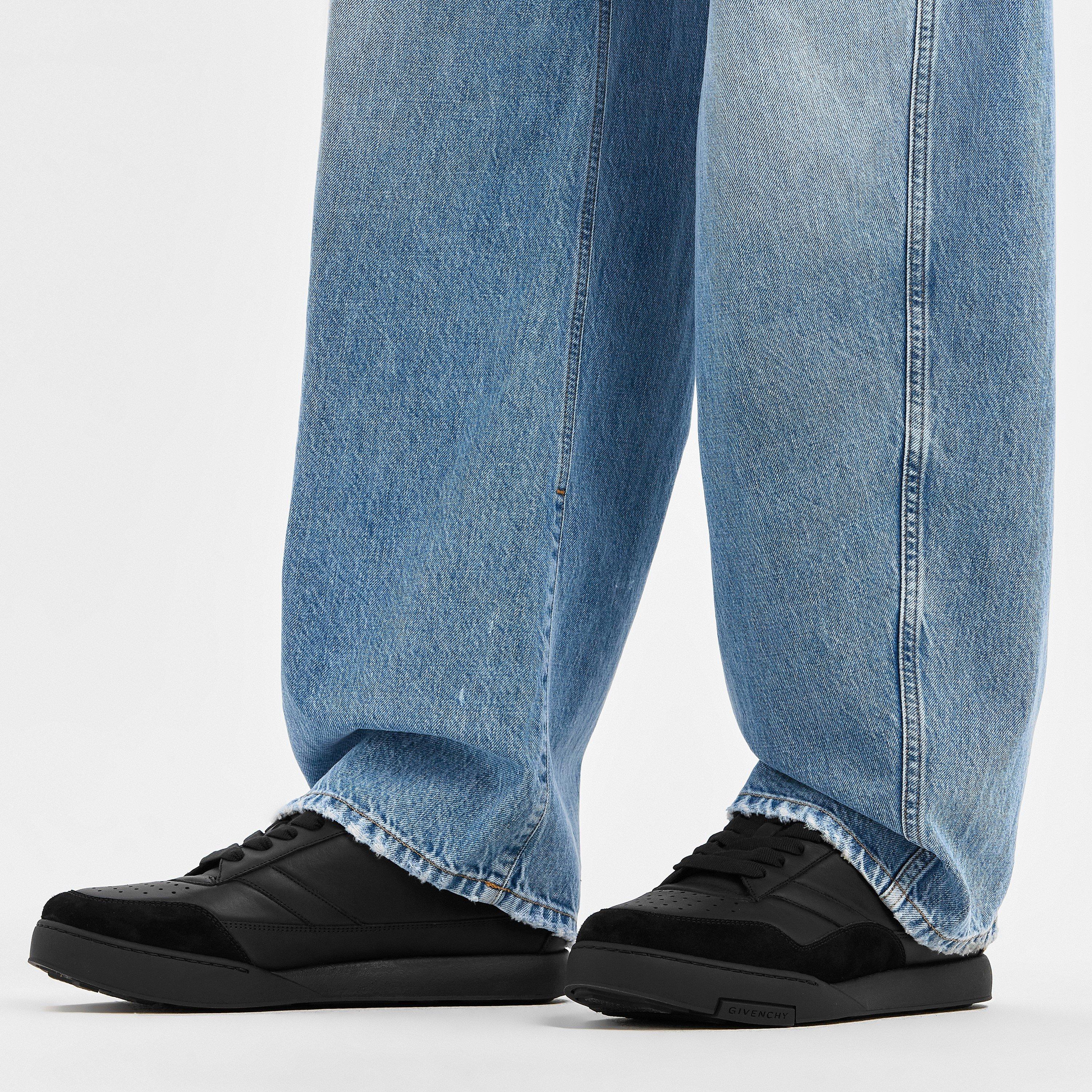 Black - GIVENCHY - Men's GIV Yard Court Low-Top Trainers - 3