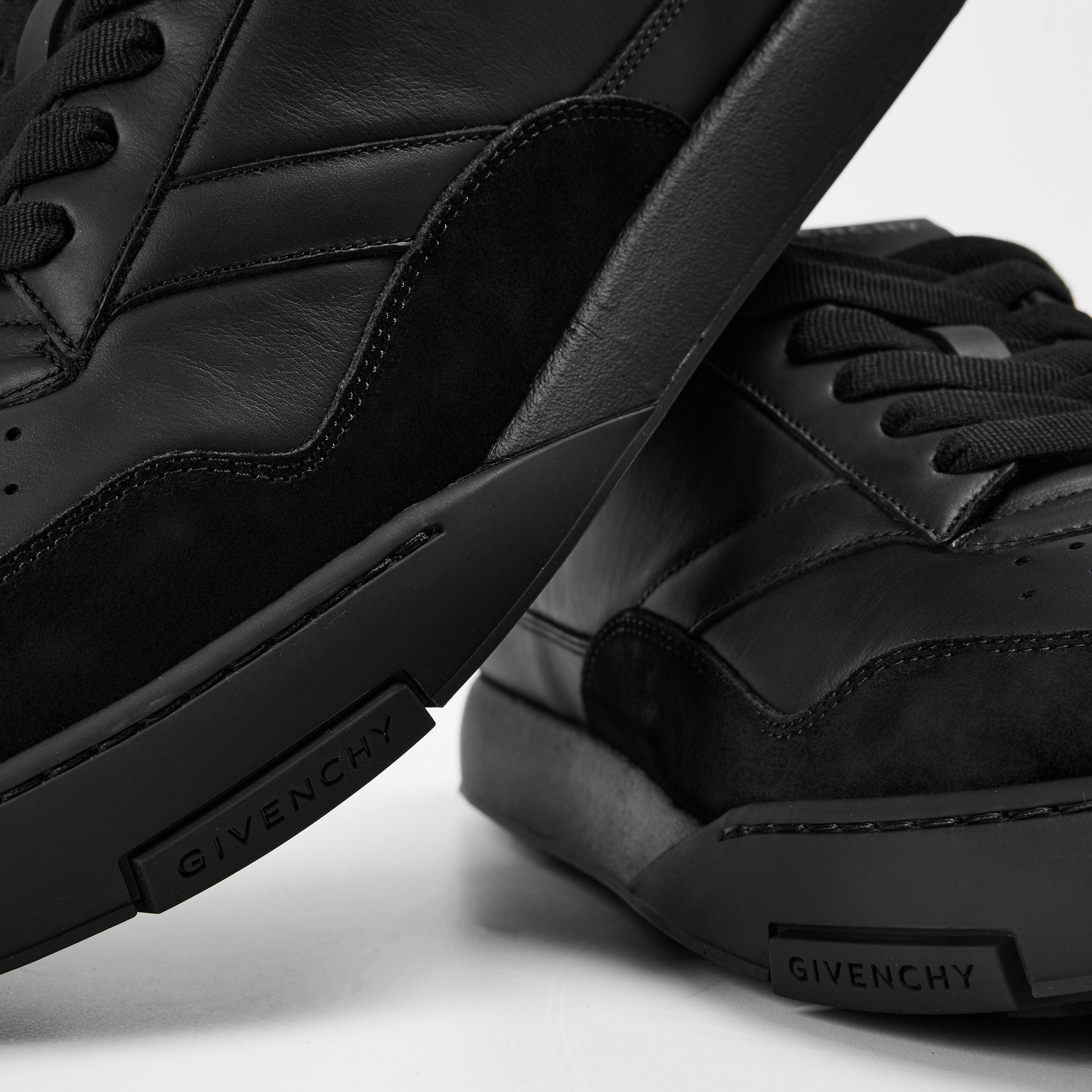 Black - GIVENCHY - Men's GIV Yard Court Low-Top Trainers - 4